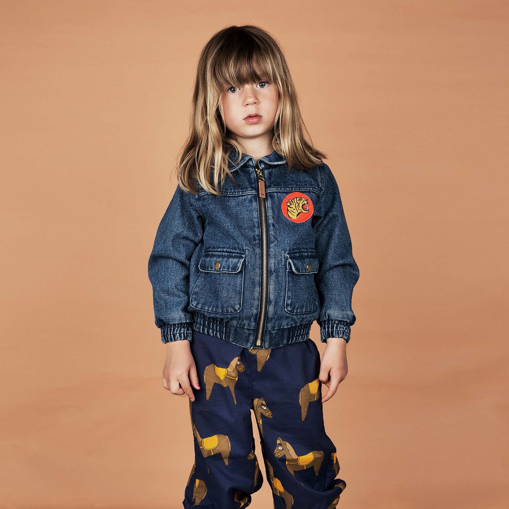 Girls Vintage Wash  Organic Cotton Jacket