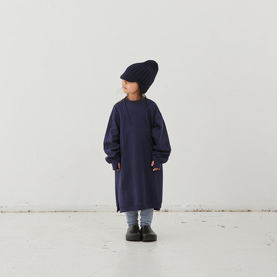 Boys & Girls Navy Wool Hat