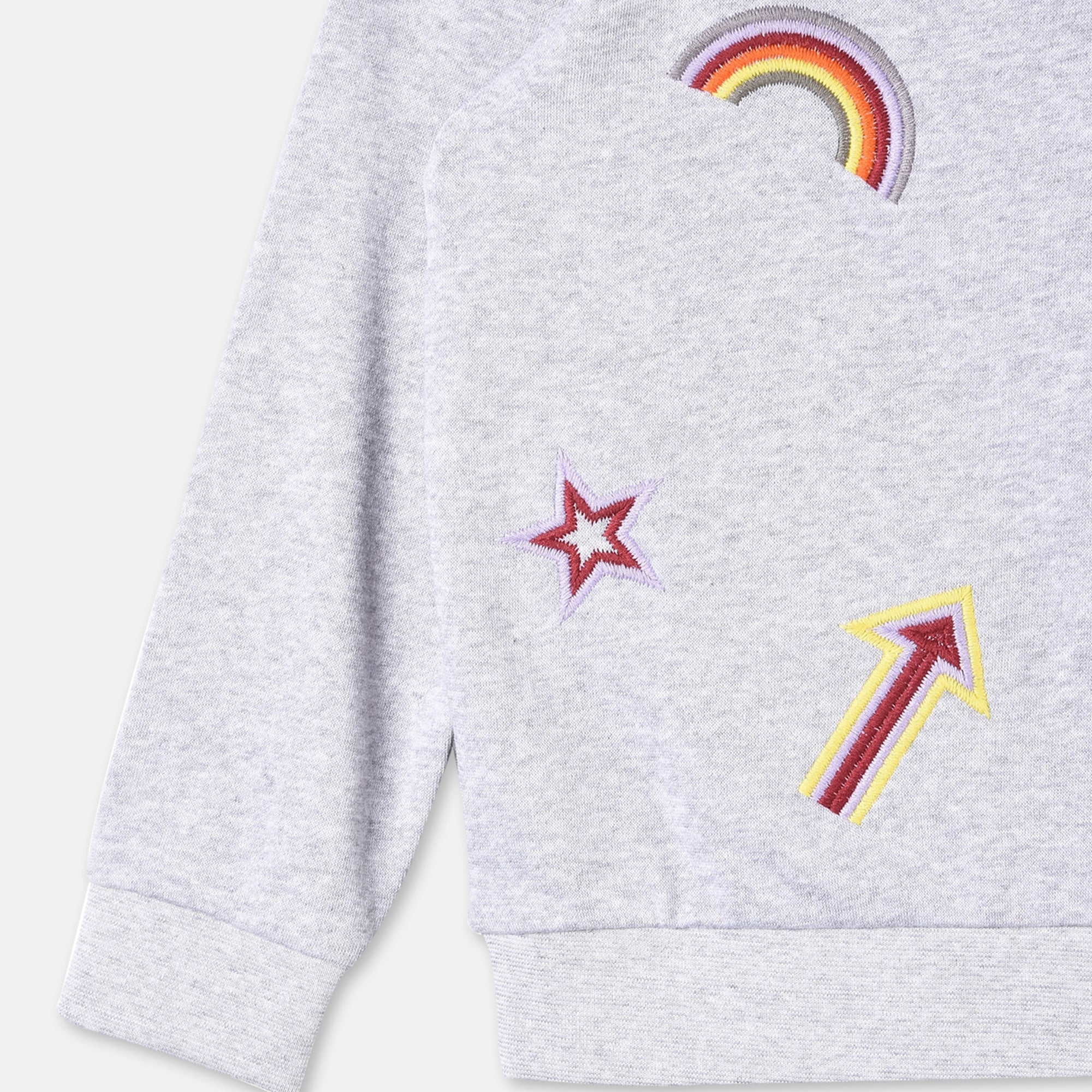 Girls Thunder Embroidered Sweatshirt