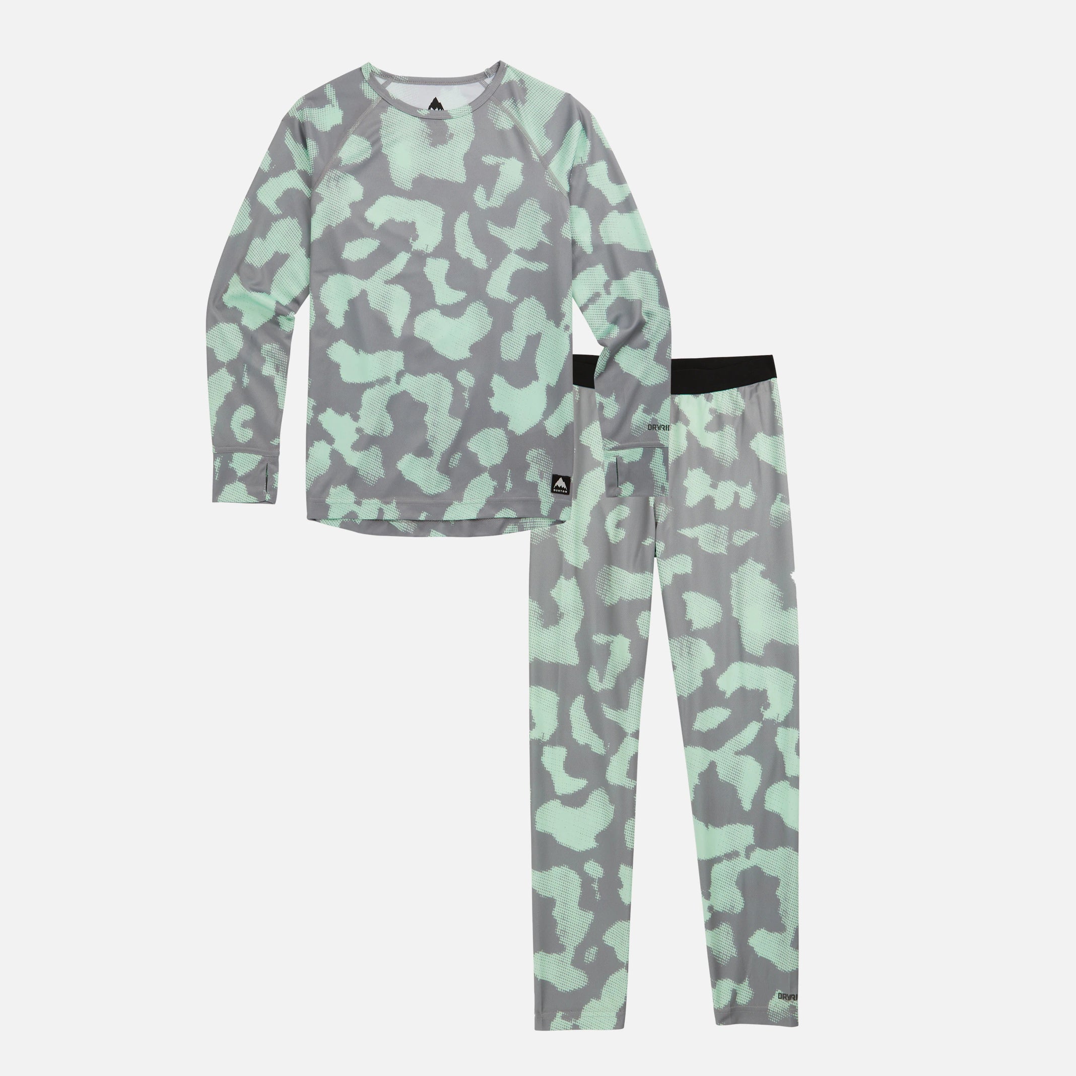 Boys & Girls Green Snow Set