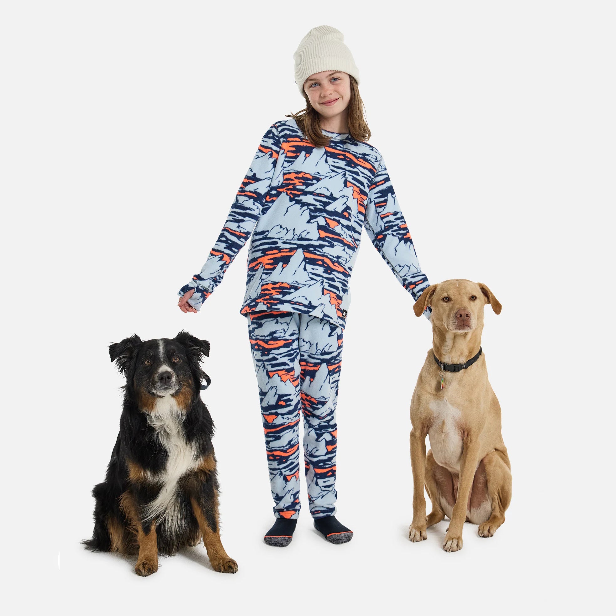 Boys & Girls Blue Snow Set