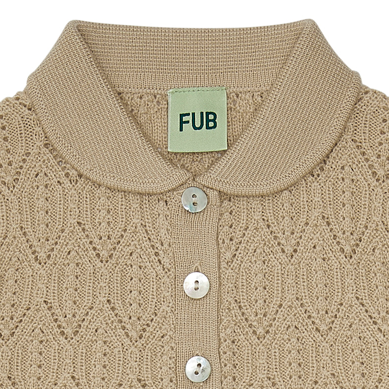 Boys & Girls Beige Wool Sweater