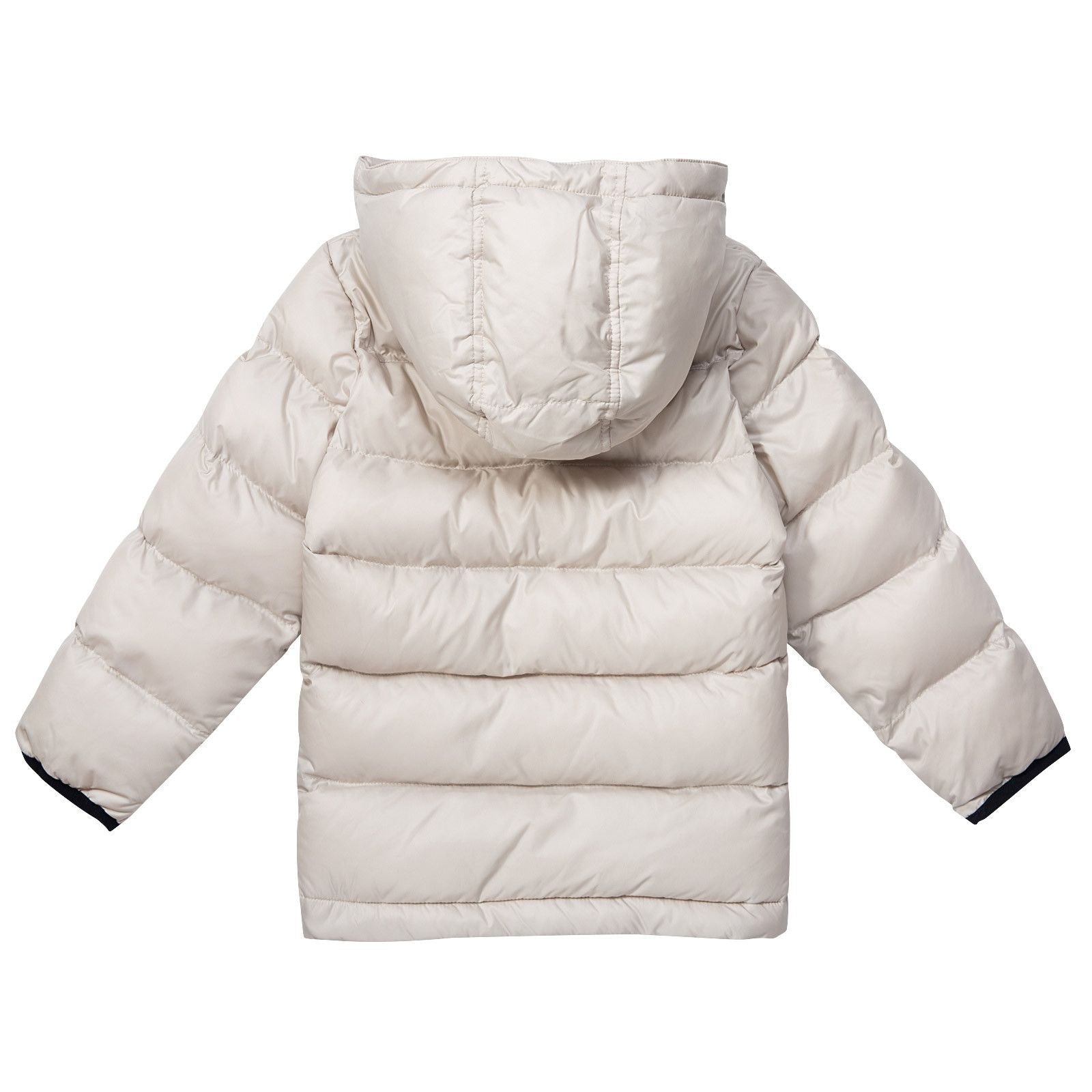 Boys Beige Hooded Puffer Jacket - CÉMAROSE | Children's Fashion Store - 2