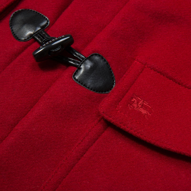 Boys Red Wool Duffle Coat With Pockets - CÉMAROSE | Children's Fashion Store - 4