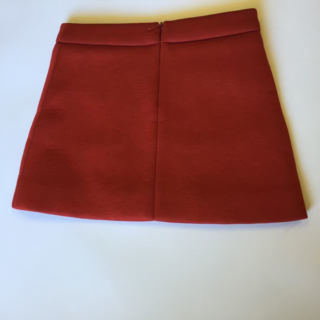 Girls Brick Red Wool Patch Pocket Skirt - CÉMAROSE | Children's Fashion Store - 5