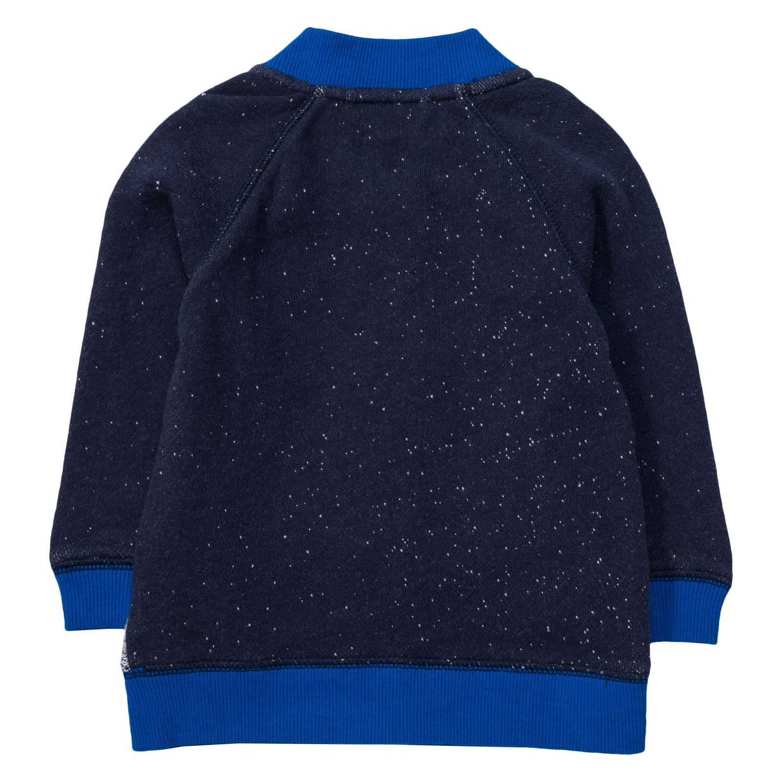 Baby Boys Blue&Grey 'Mr Marc' Spaceman Knitted Cardigan - CÉMAROSE | Children's Fashion Store - 2