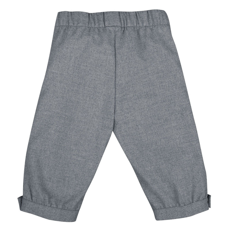 Baby Girls Dark Grey Capri Pants - CÉMAROSE | Children's Fashion Store - 2