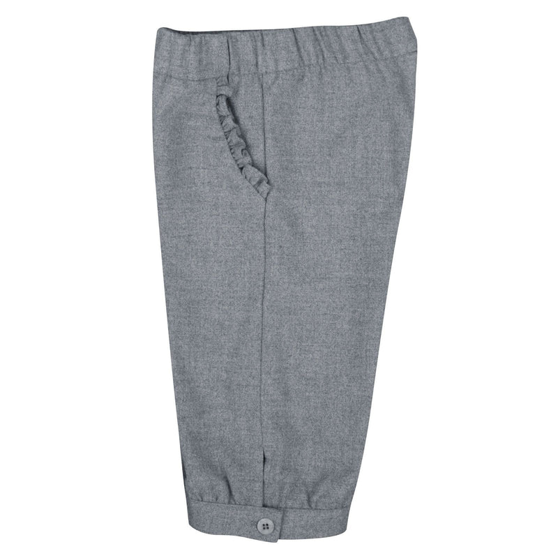 Baby Girls Dark Grey Capri Pants - CÉMAROSE | Children's Fashion Store - 3