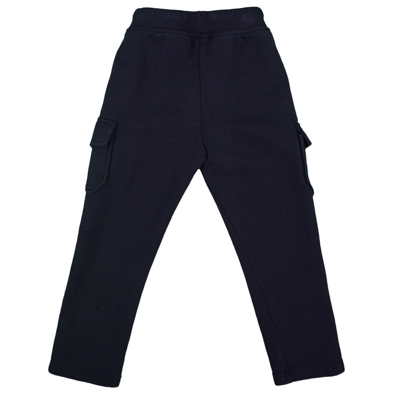 Boys Navy Blue Elastic Waistband Trousers With Pockets - CÉMAROSE | Children's Fashion Store - 2