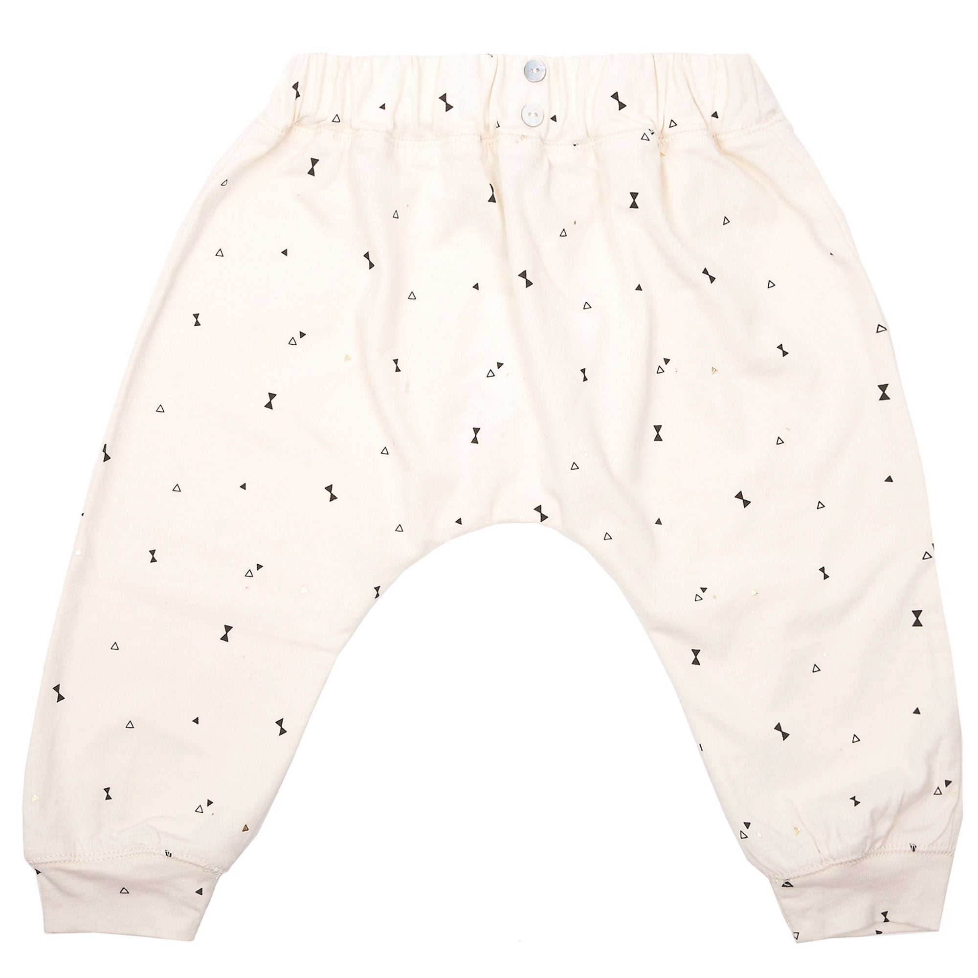 Baby Girls Light Pink Ribbed Cotton Trousers - CÉMAROSE | Children's Fashion Store