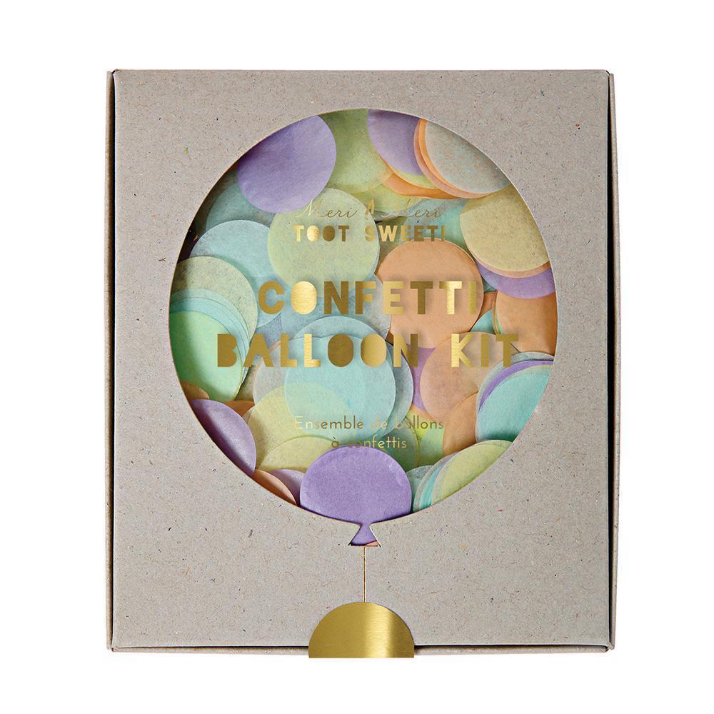 Pastel Confetti Balloon Set