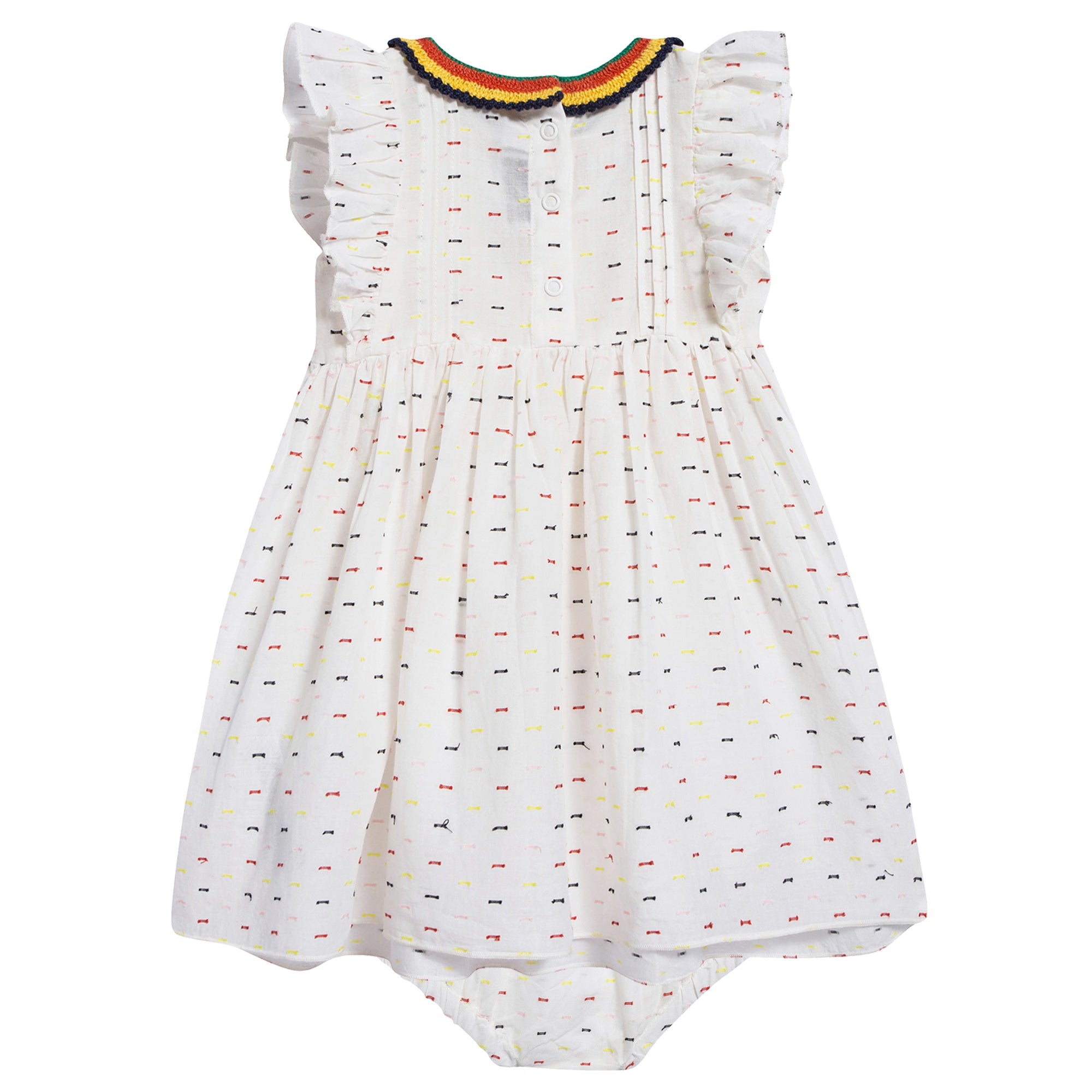 Baby Girls Ivory "Apricot" Dress