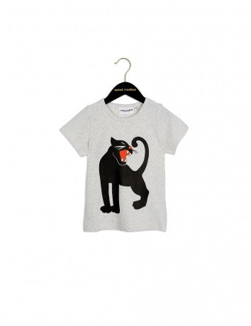 Boys & Girls Grey Panther T-shirt