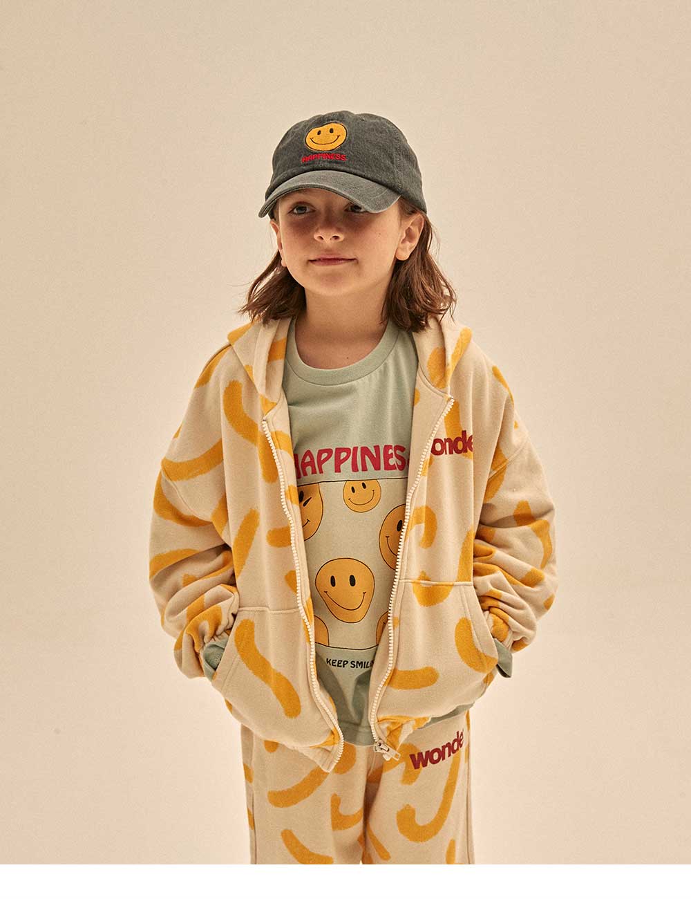 Boys & Girls Black Denim Ball Cap