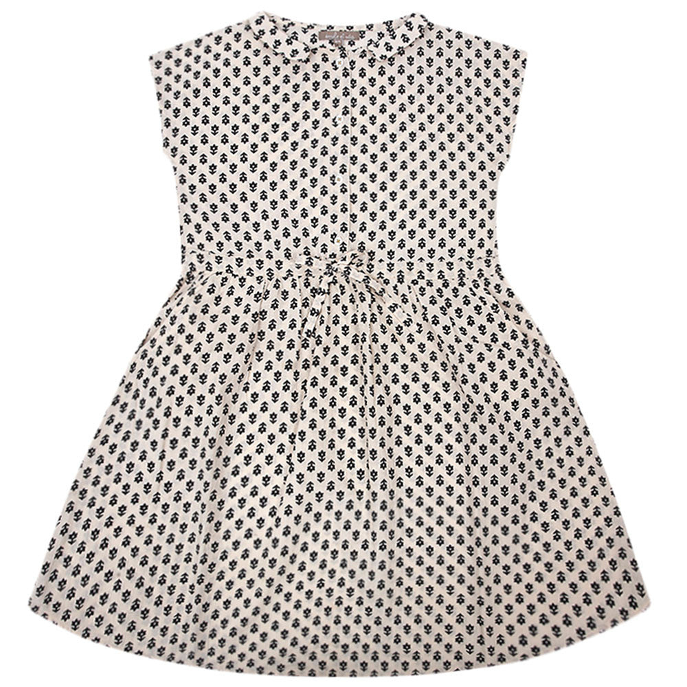Girls Flower Printed Dress