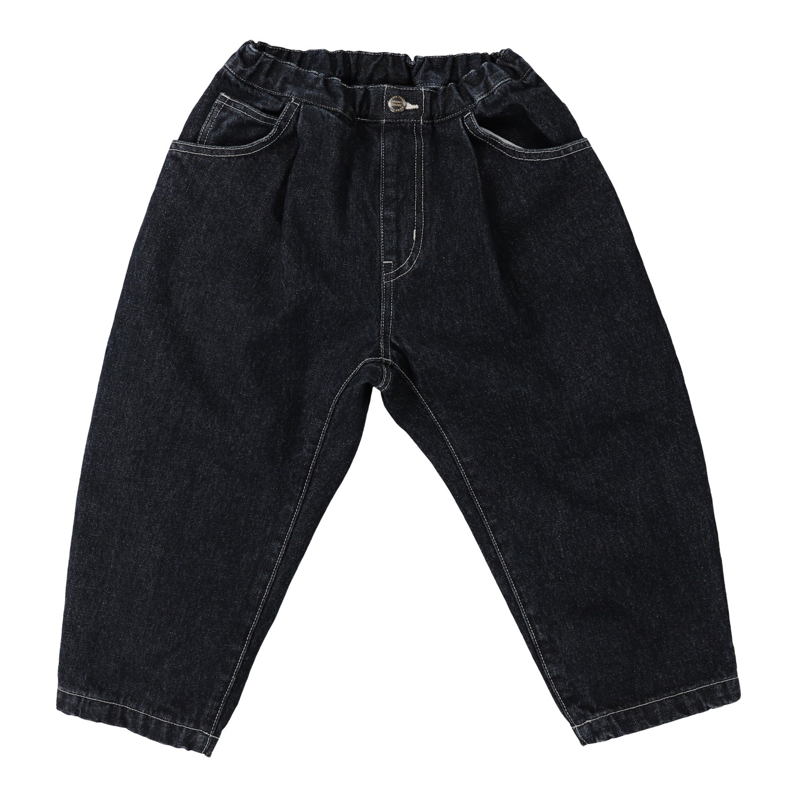 Boys & Girls Navy Denim Trousers