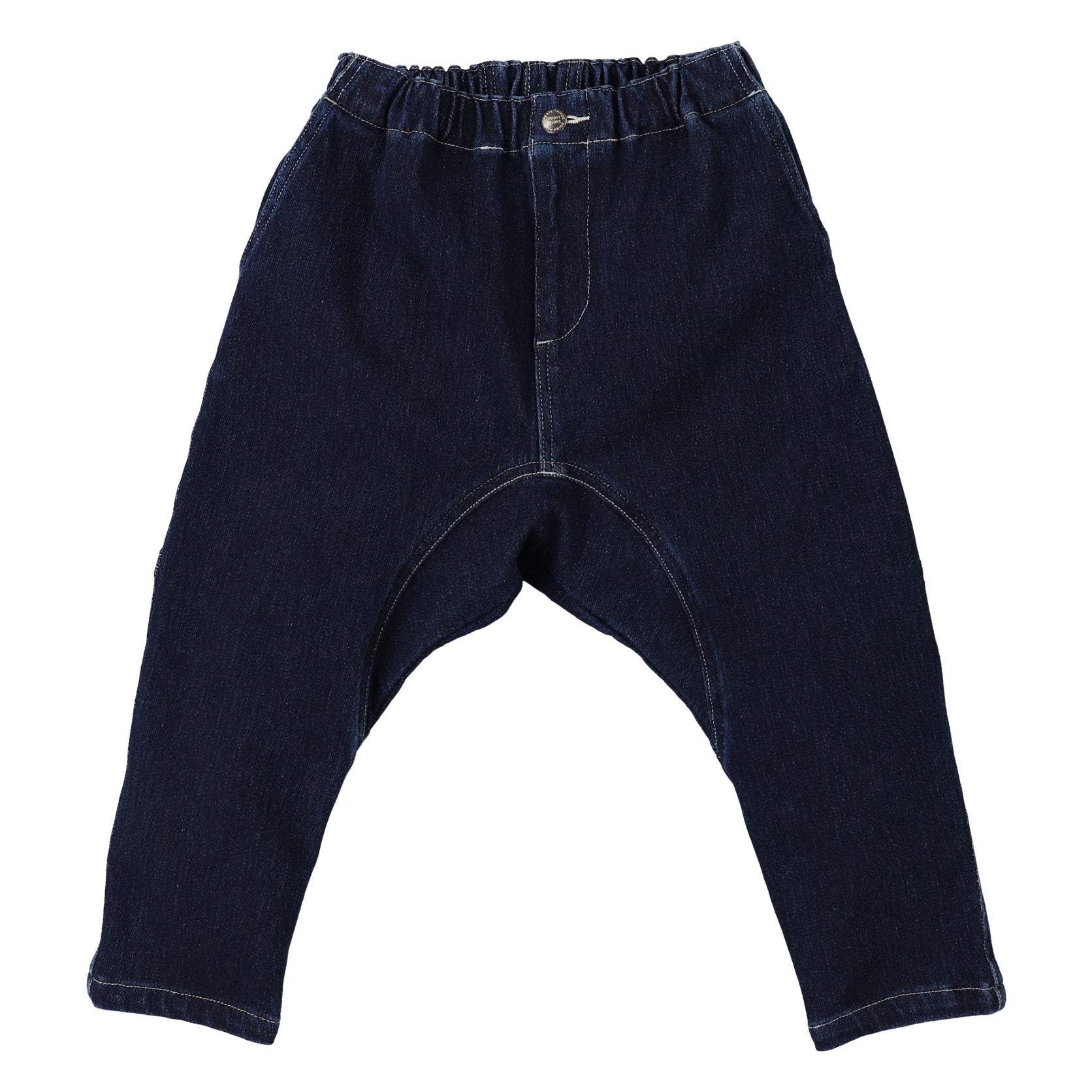 Boys & Girls Navy Denim Trousers