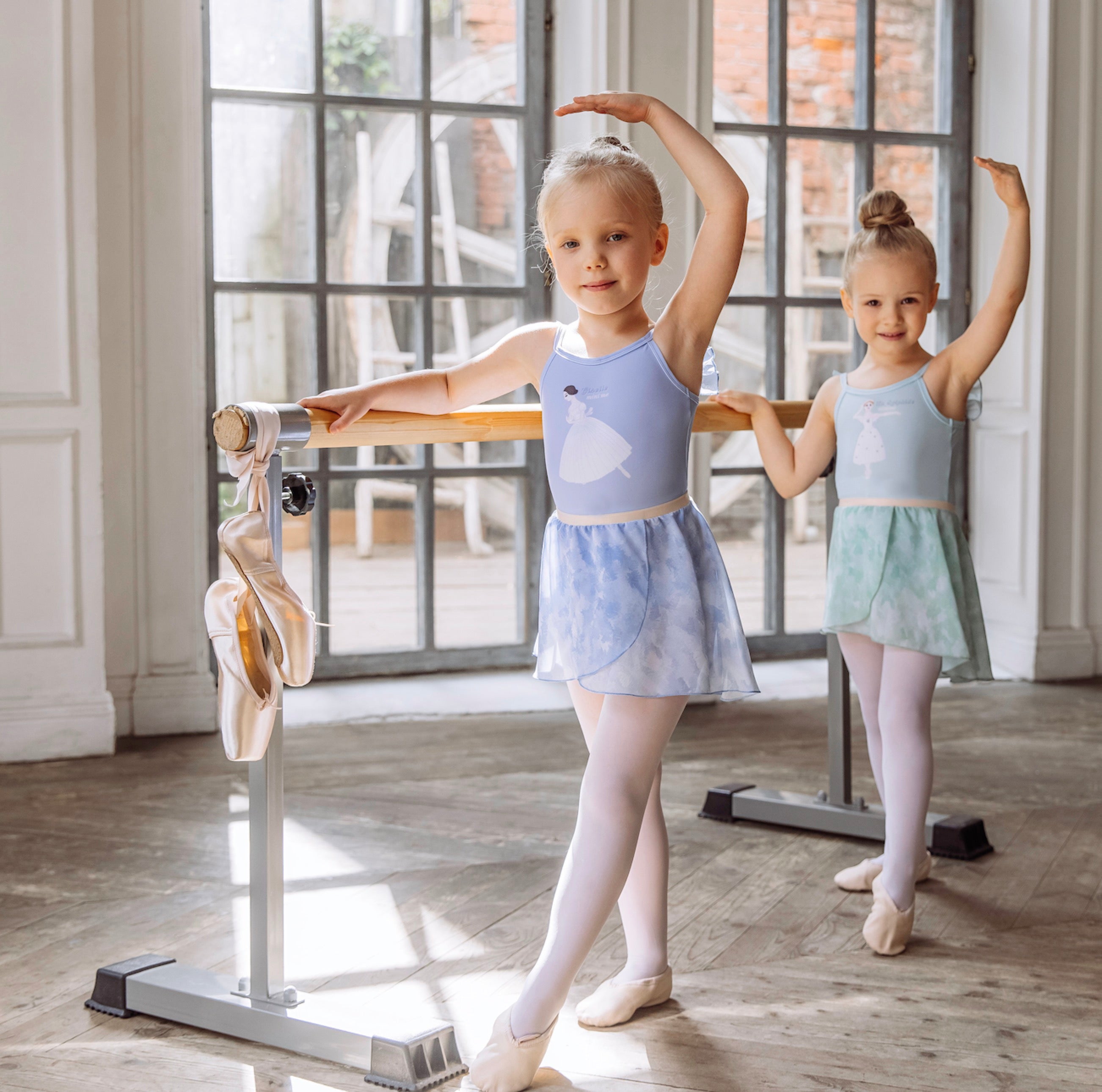 Girls Blue Ballet Skirt