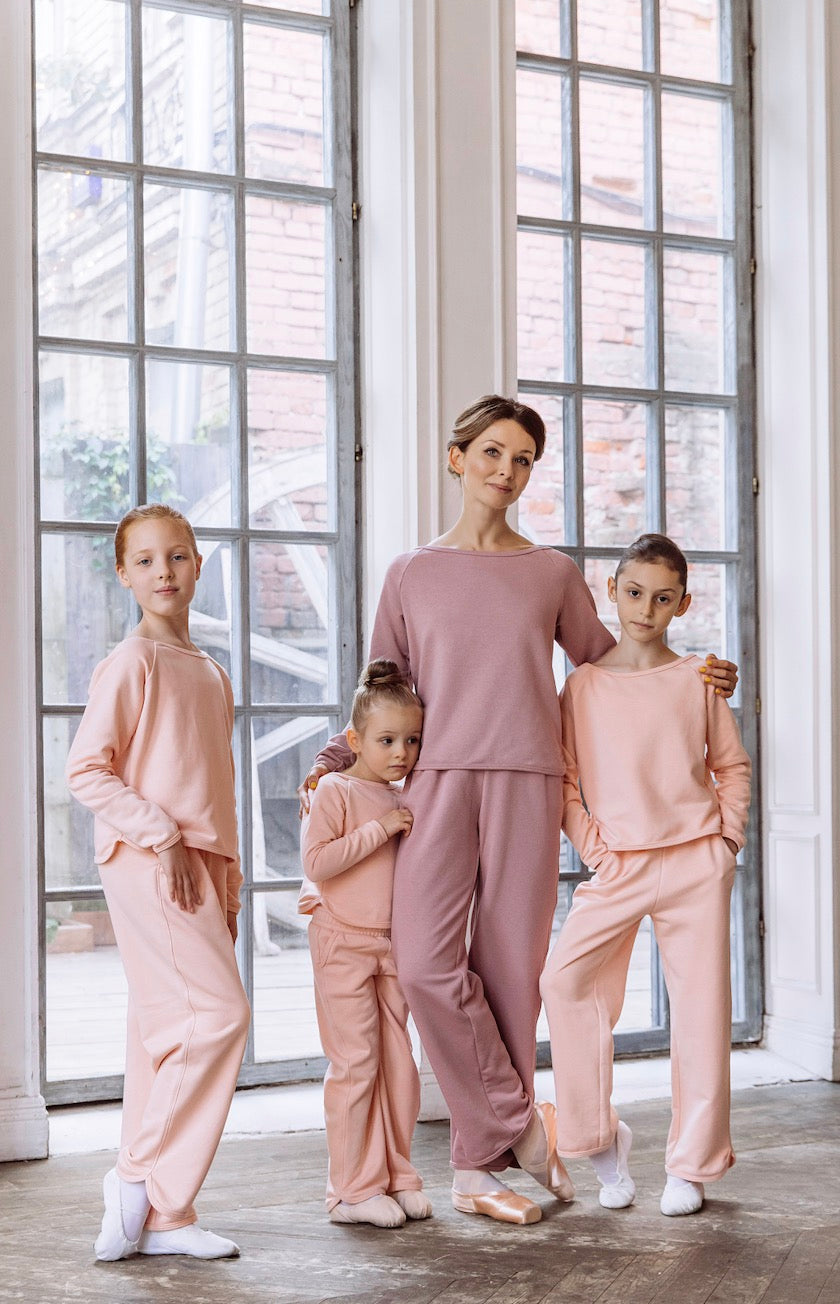 Girls Pink Ballet Set