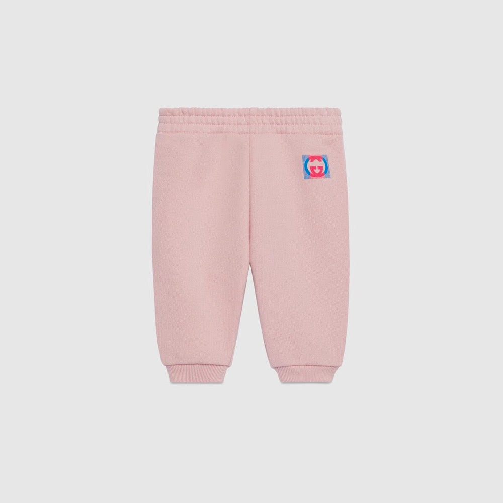 Baby Girls Pink GG Trousers