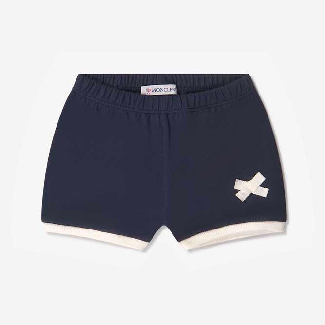 Baby Girls Navy Cotton Dress Set