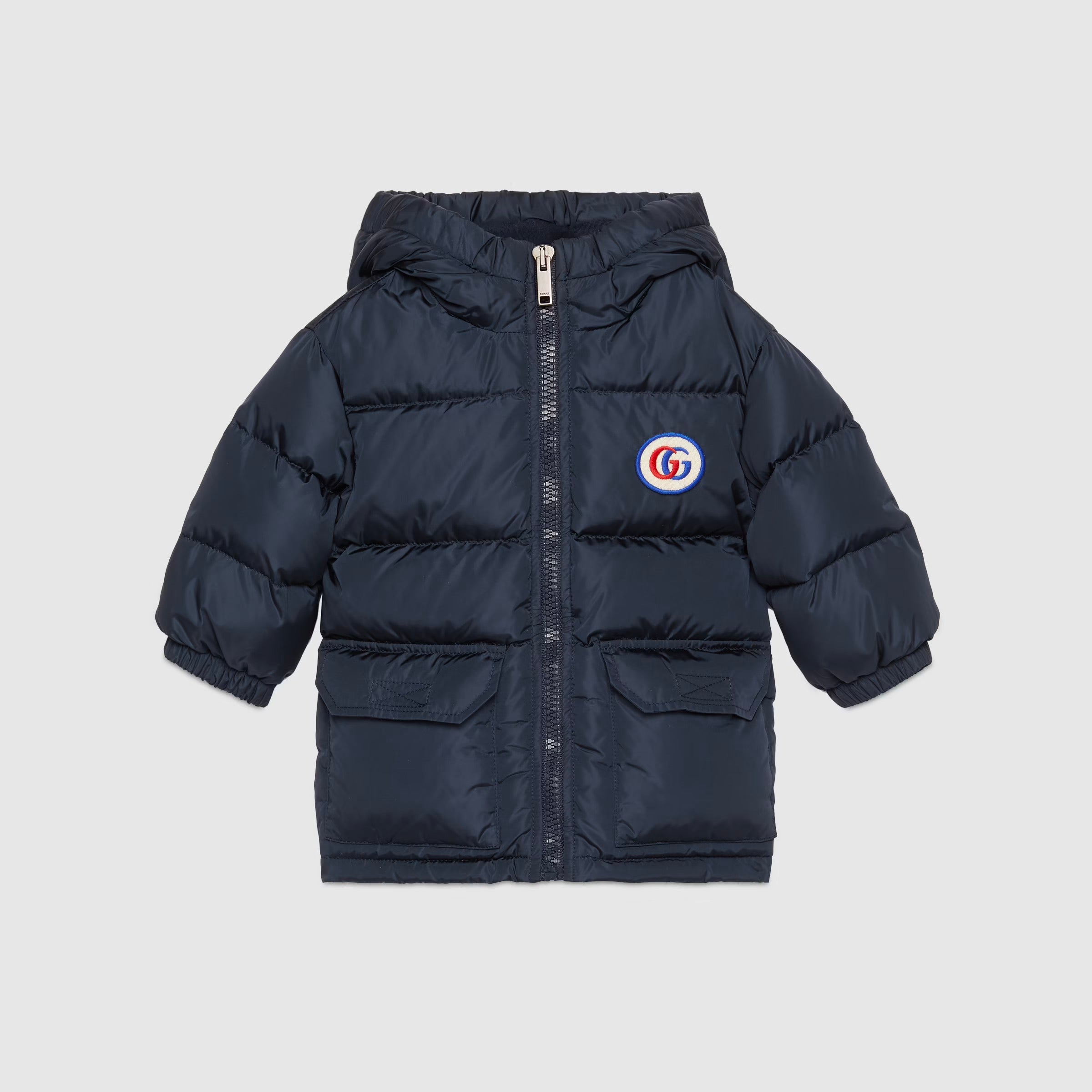 Baby Boys Blue Padded Down Jacket