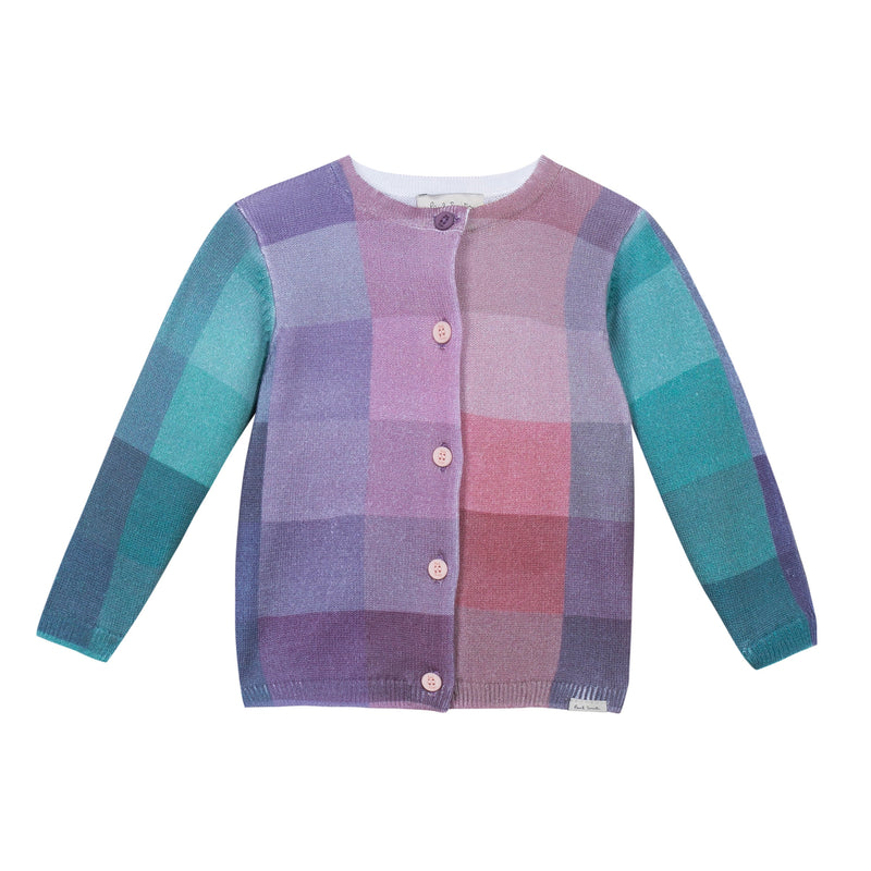 Baby Girls Multicolor Cotton Cardigan - CÉMAROSE | Children's Fashion Store