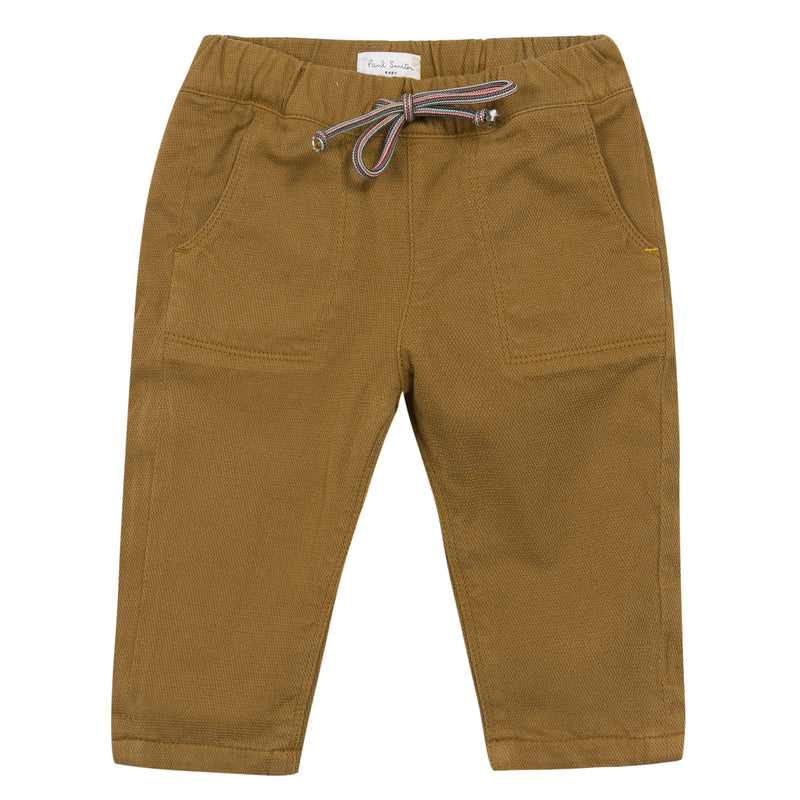 Baby Boys Brwon Jersey Cotton Trouser - CÉMAROSE | Children's Fashion Store