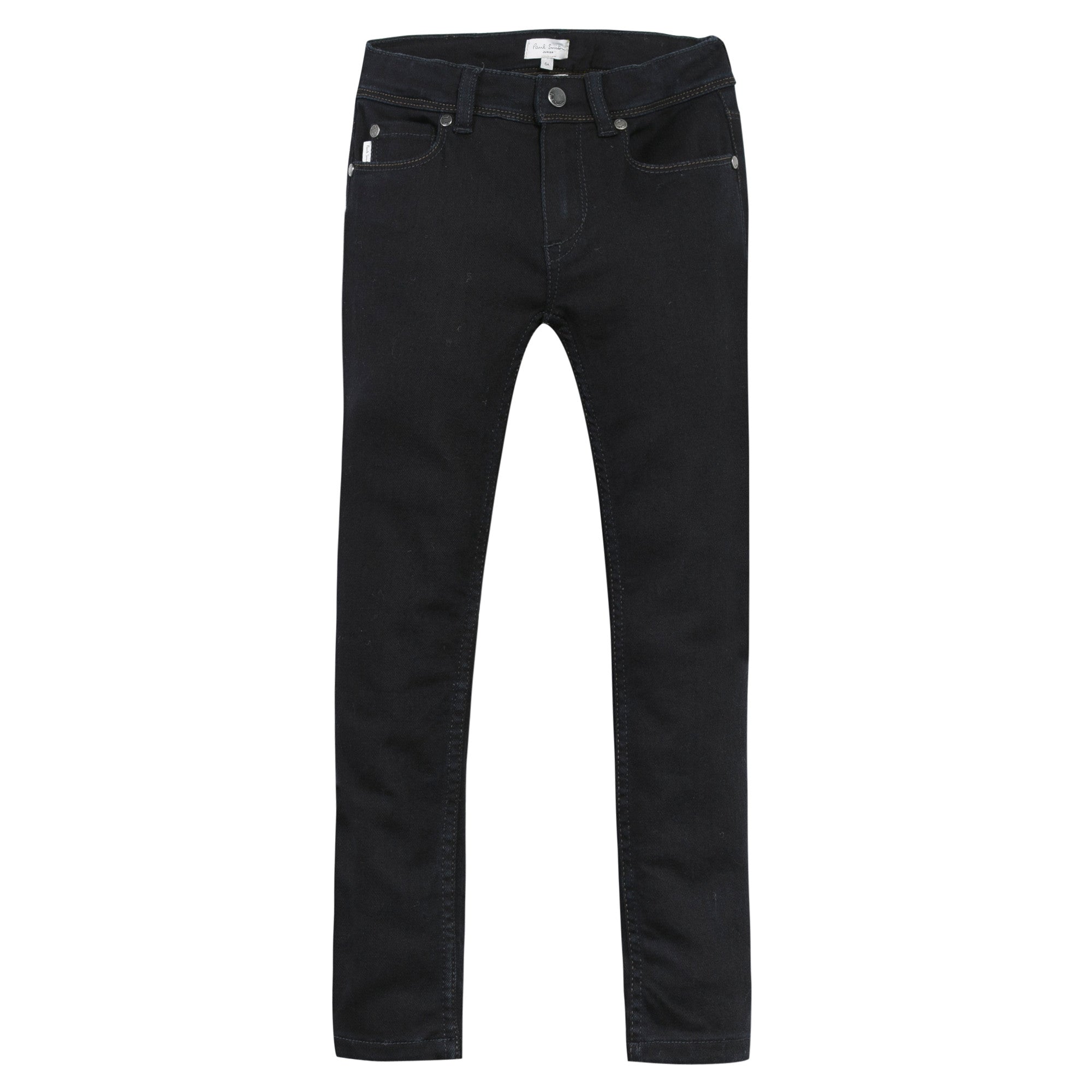 Boys Black Denim Jersey Cotton Jeans - CÉMAROSE | Children's Fashion Store