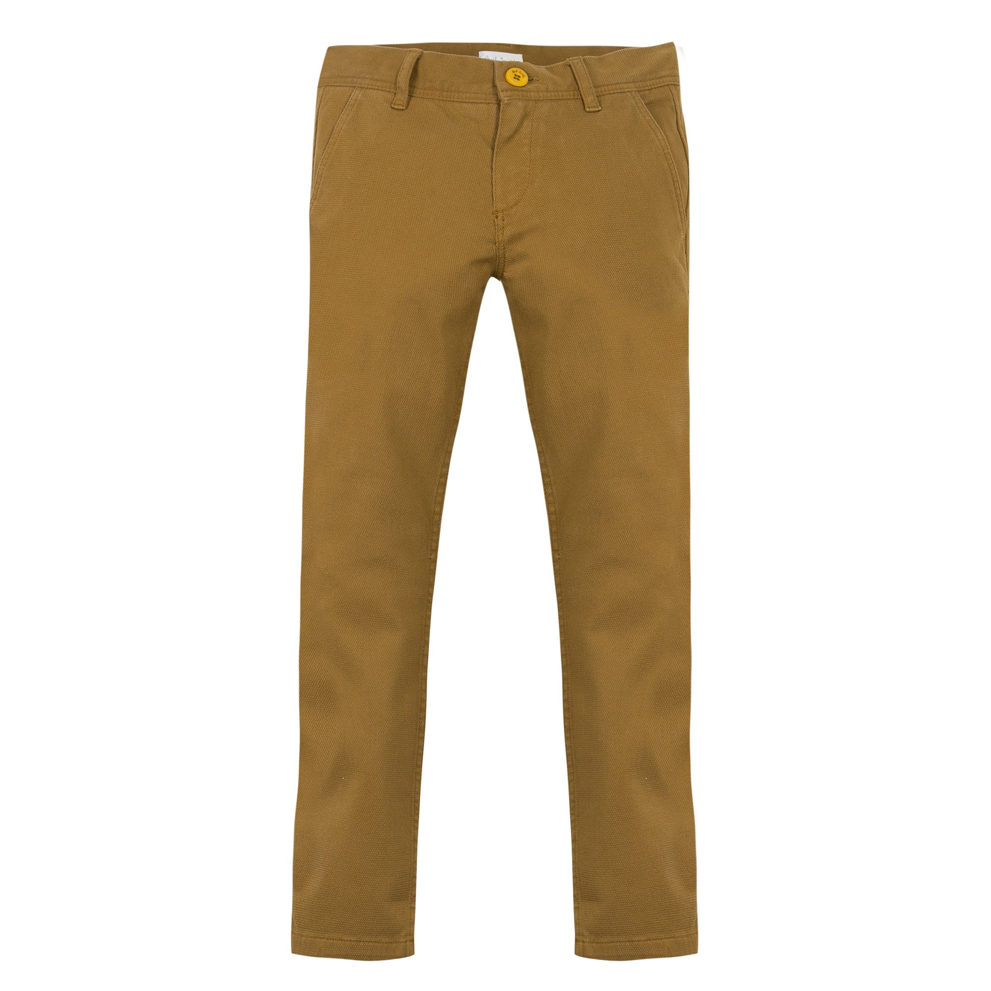 Boys Brown Denim Jersey Cotton Jeans - CÉMAROSE | Children's Fashion Store
