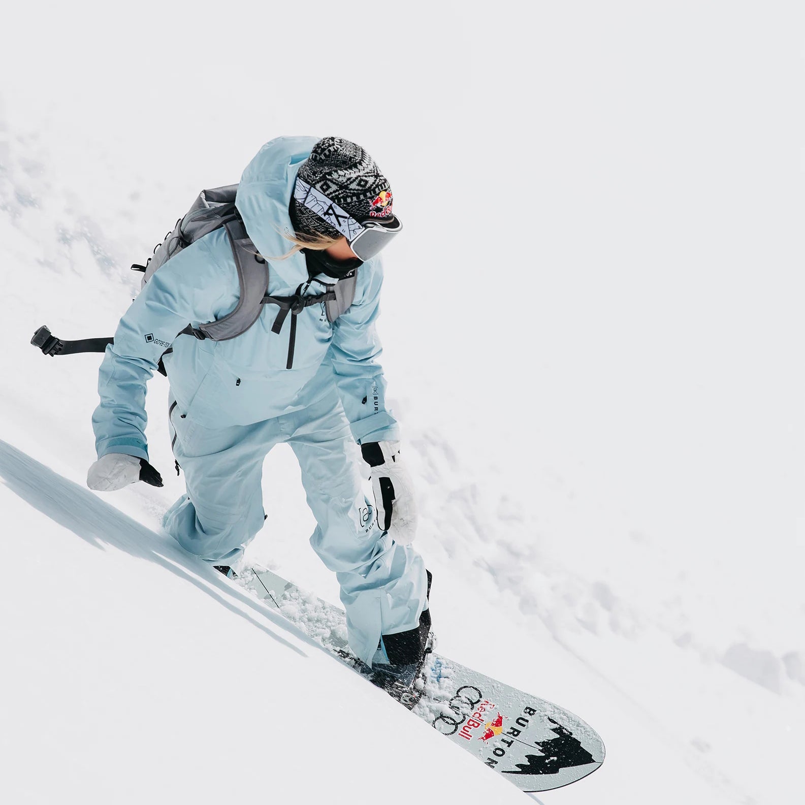 Girls Light Blue Snow Trousers