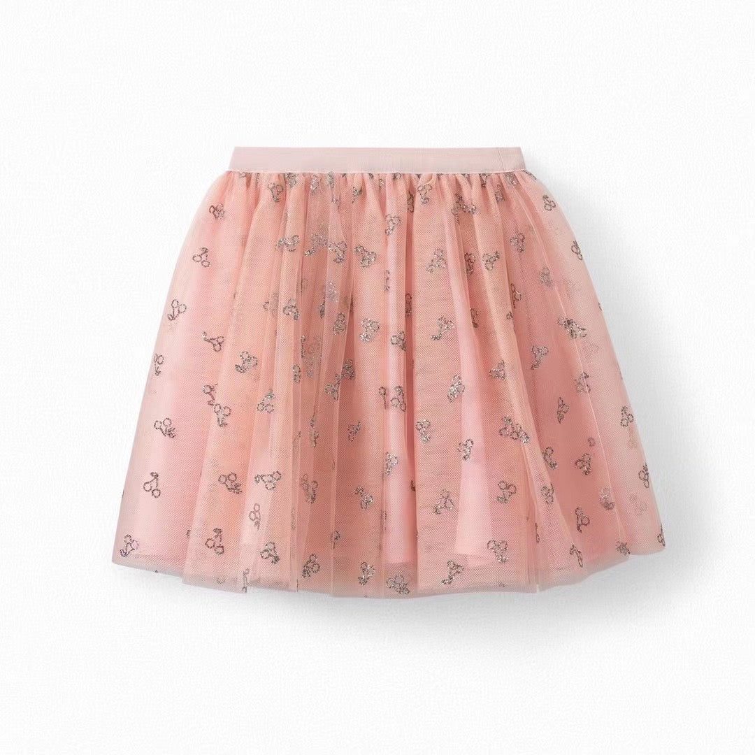 Girls Dusty Pink Skirt