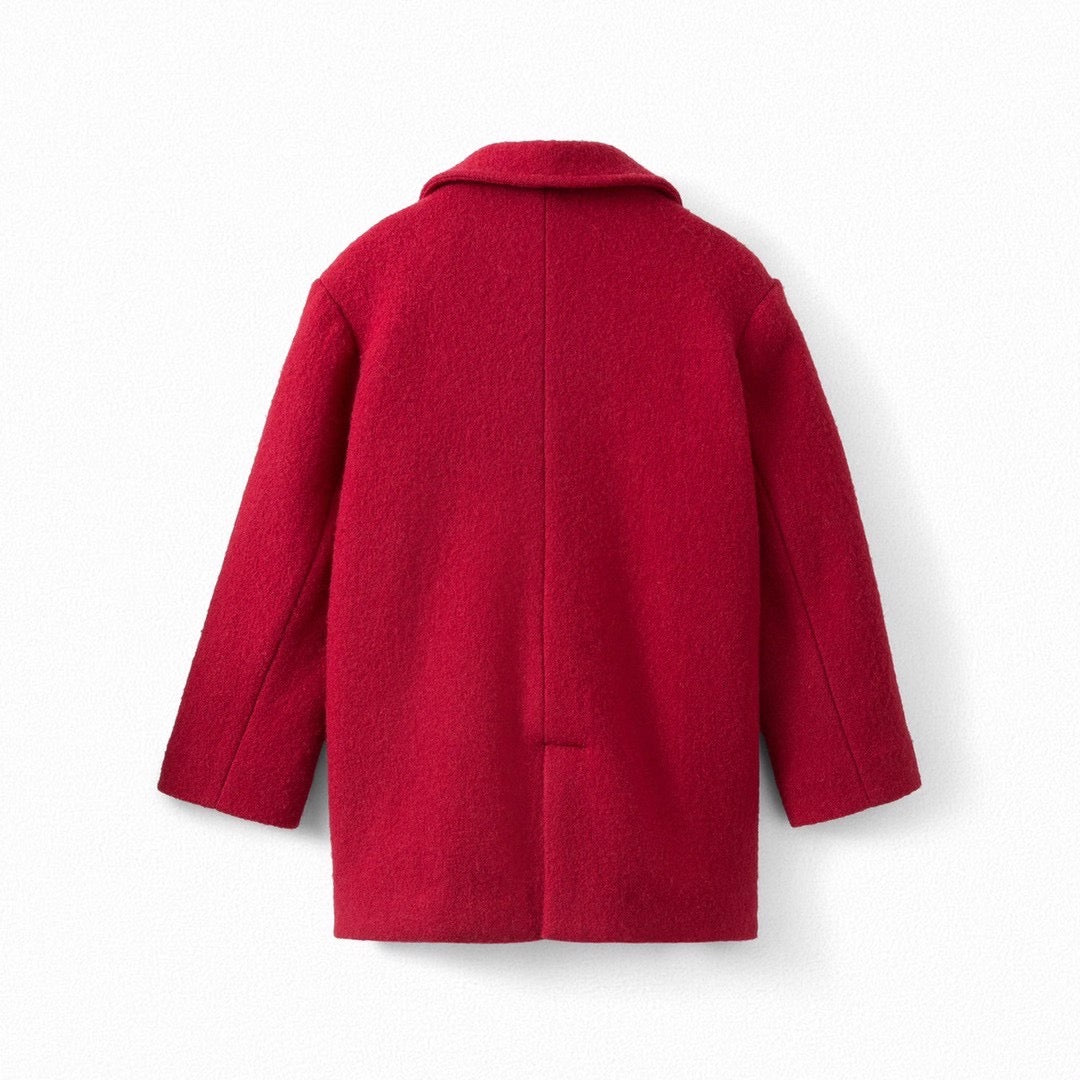 Girls Raspberry Coat