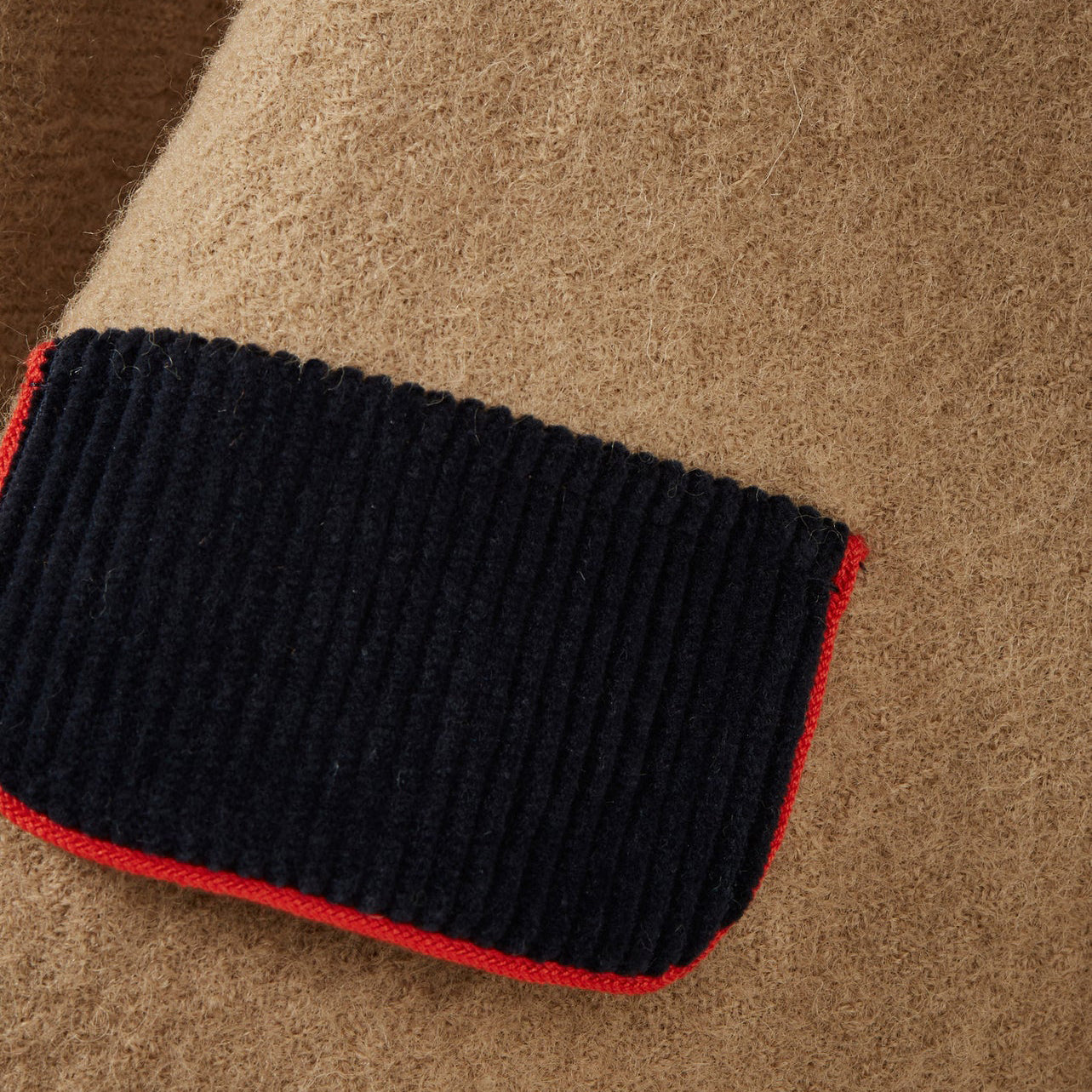 Boys & Girls Camel Wool Coat