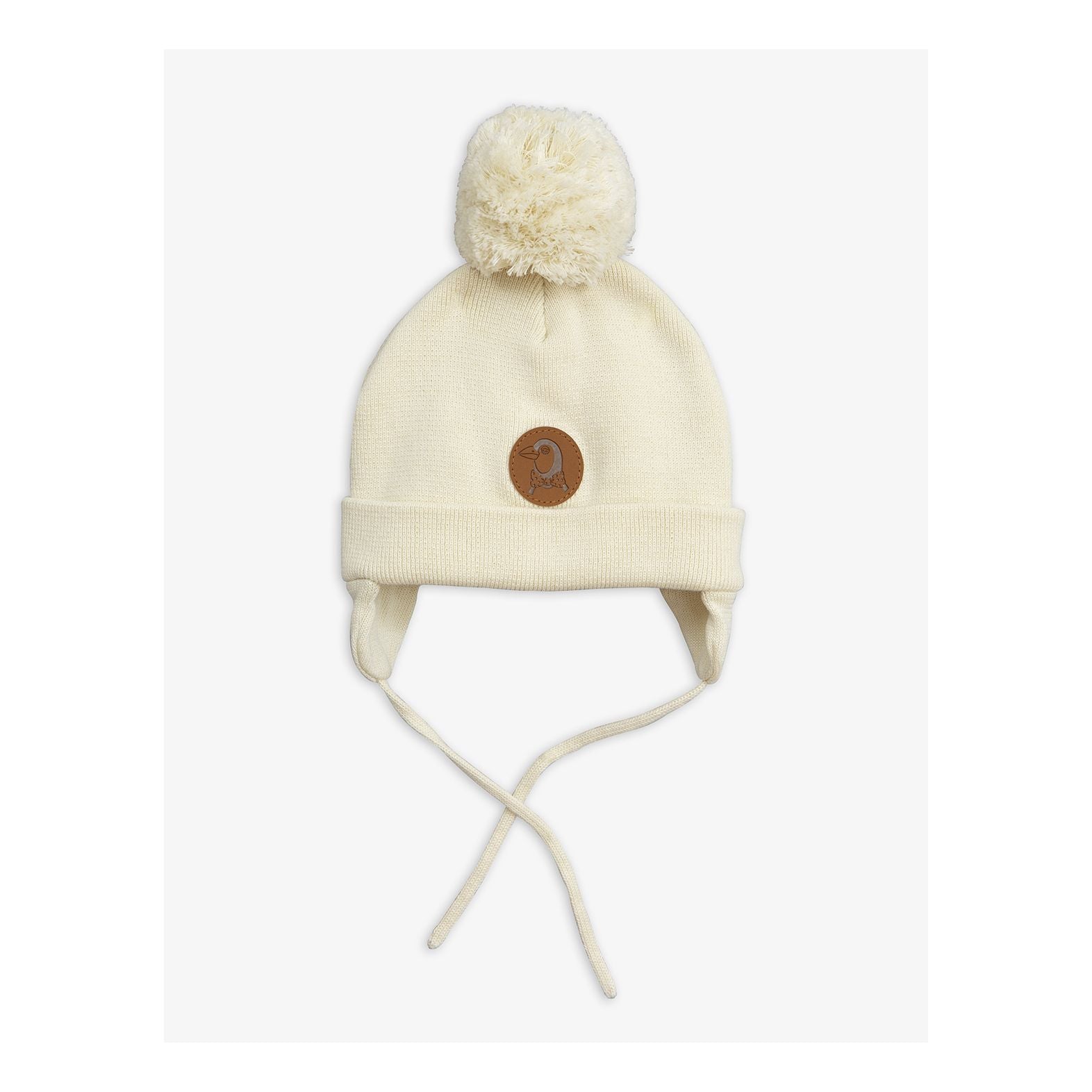 Baby Off White Organic Cotton Penguin Hat