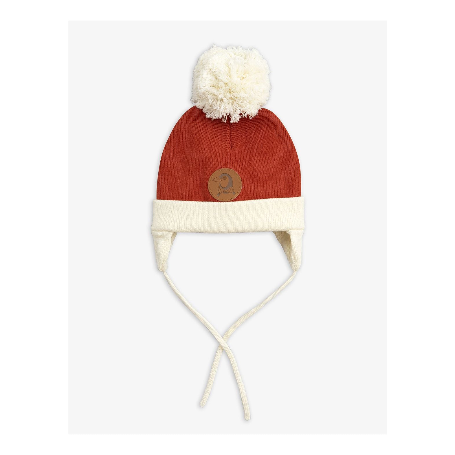 Baby Red Organic Cotton Penguin Hat