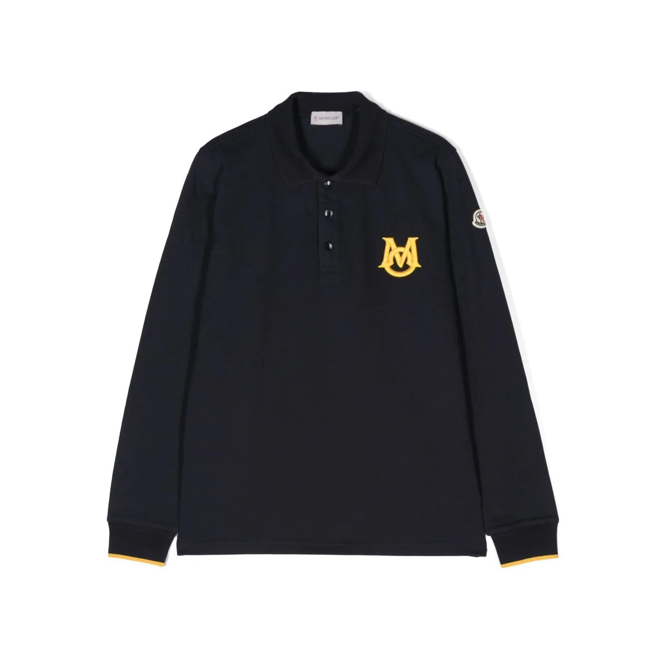 Boys Navy Cotton Polo Shirt