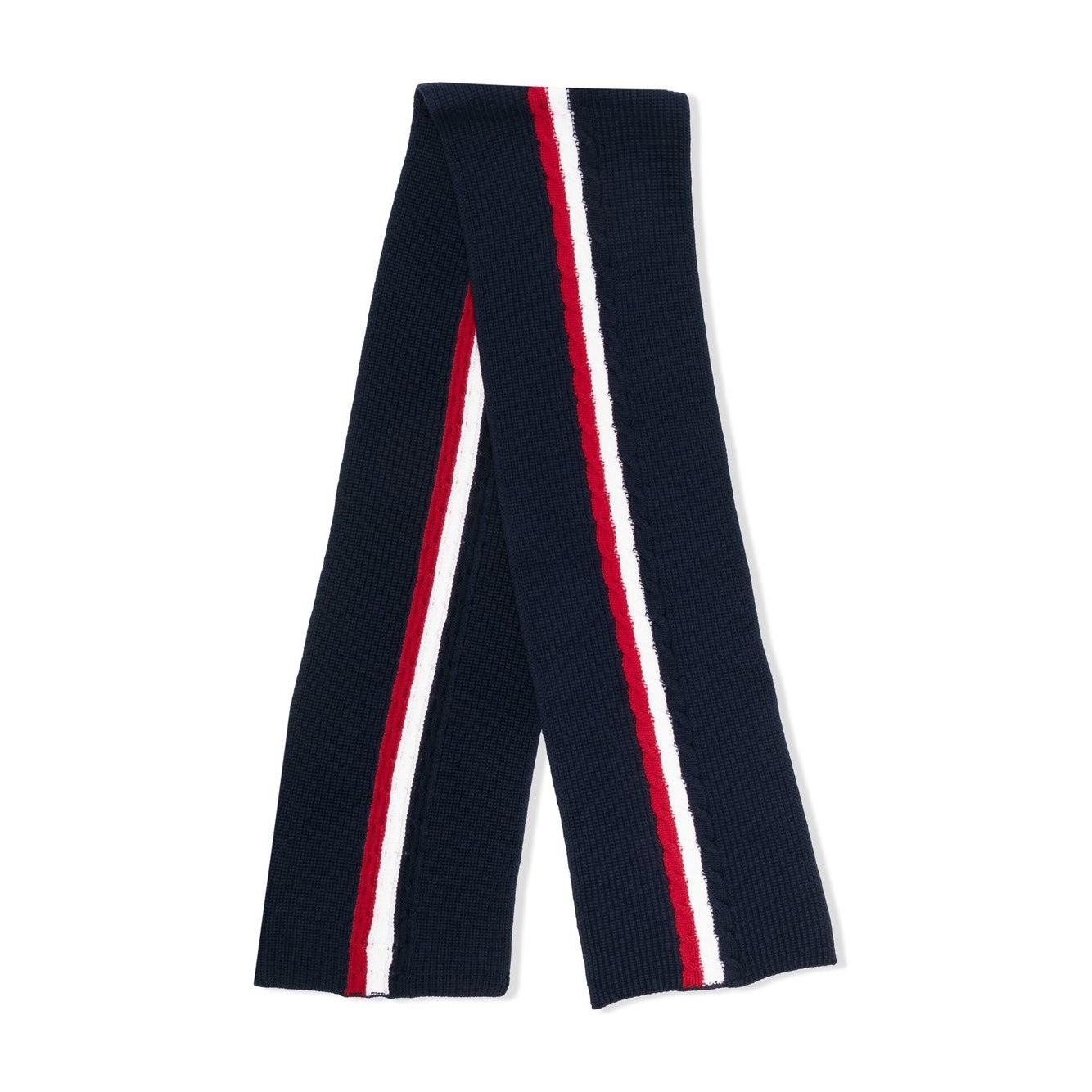 Boys Navy Wool Scarf