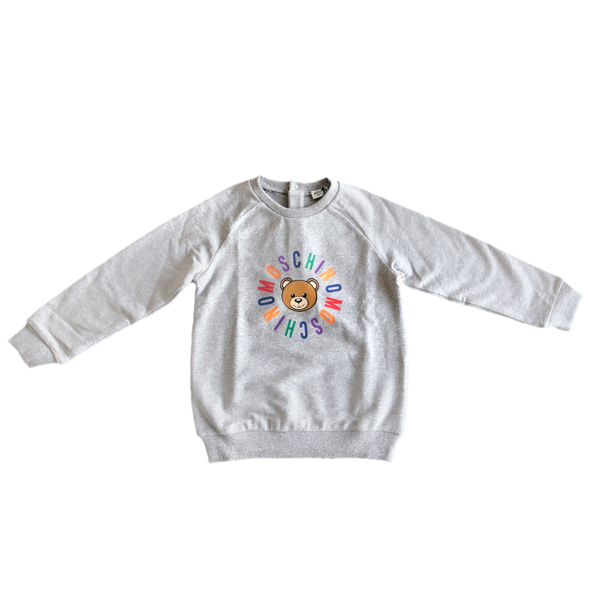 Baby Melange Grey Cotton Sweater