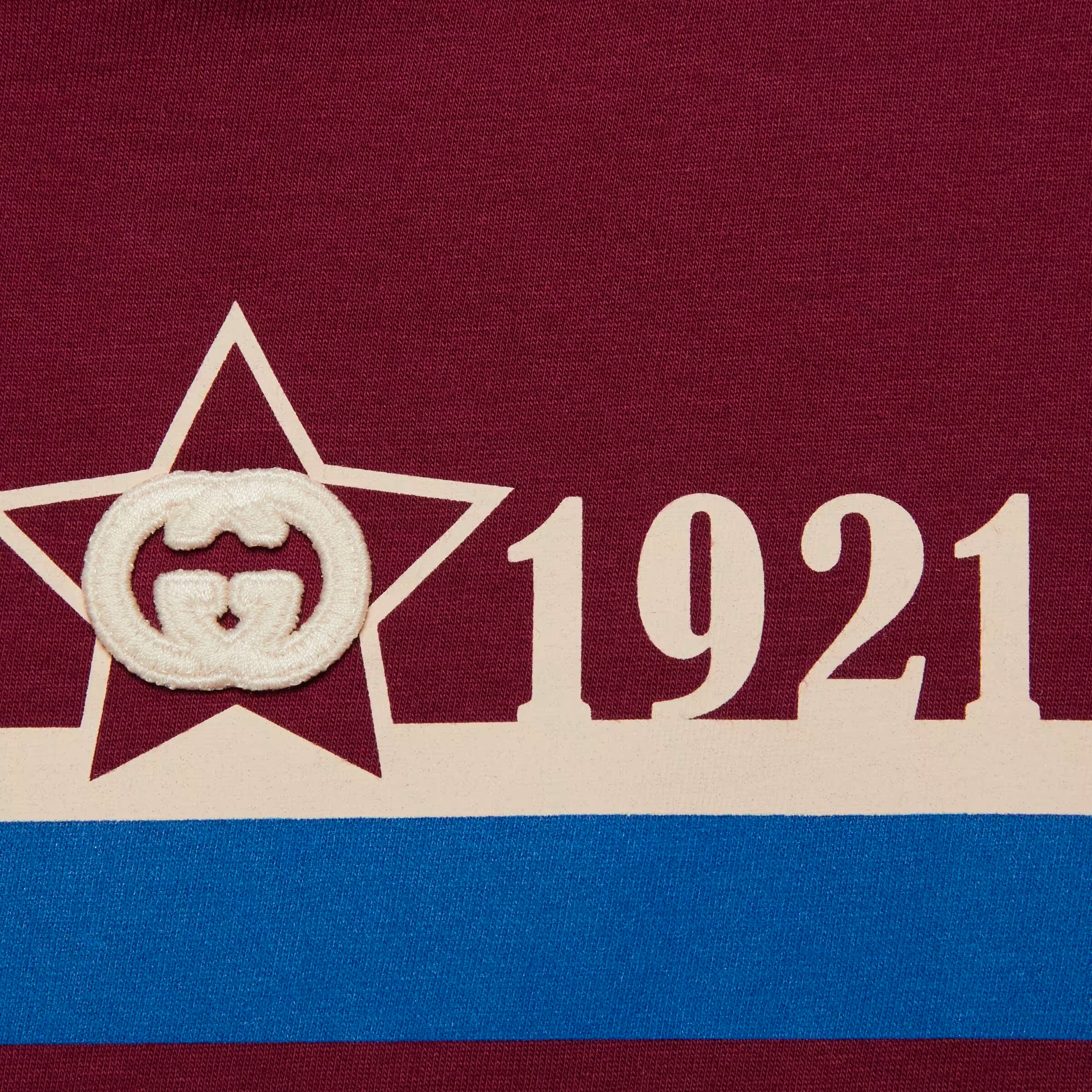 Boys Wine Red Logo Cotton T-Shirt