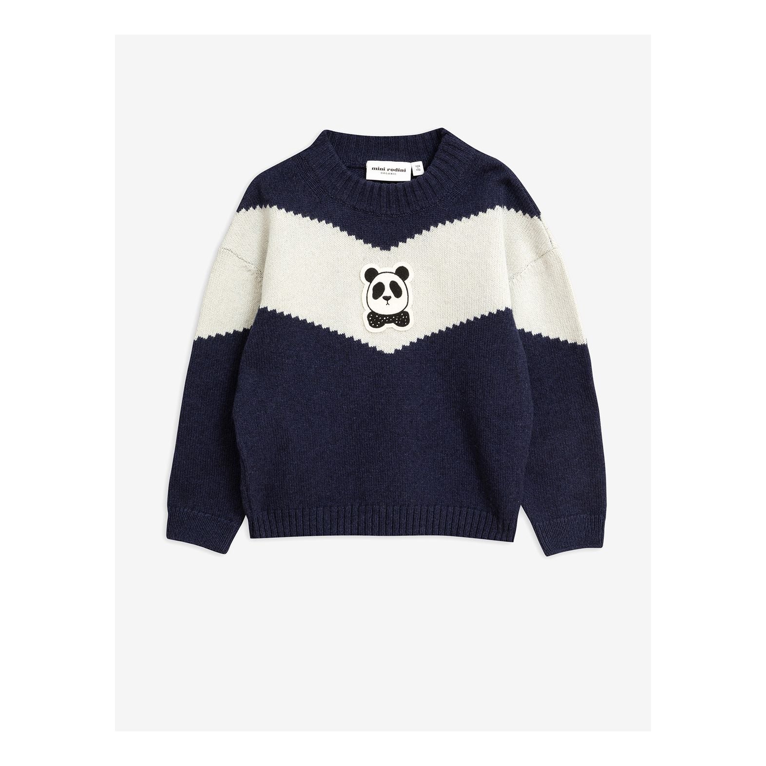 Boys & Girls Blue Panda Wool Sweater