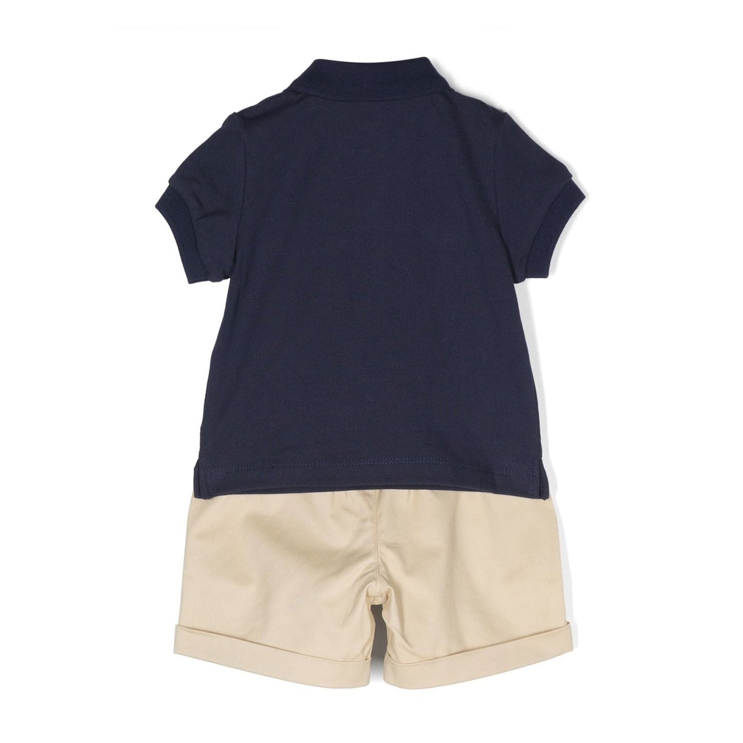 Baby Boys Navy Cotton Set