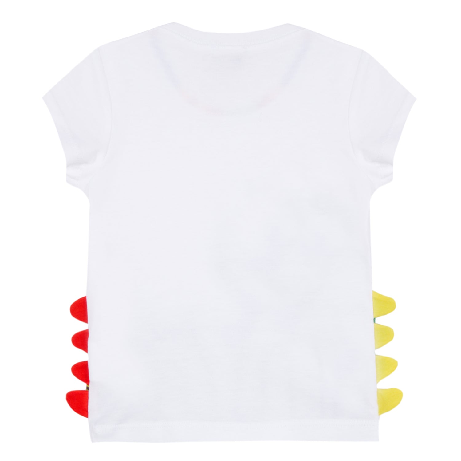 Baby Boys White Snake Cotton T-shirt