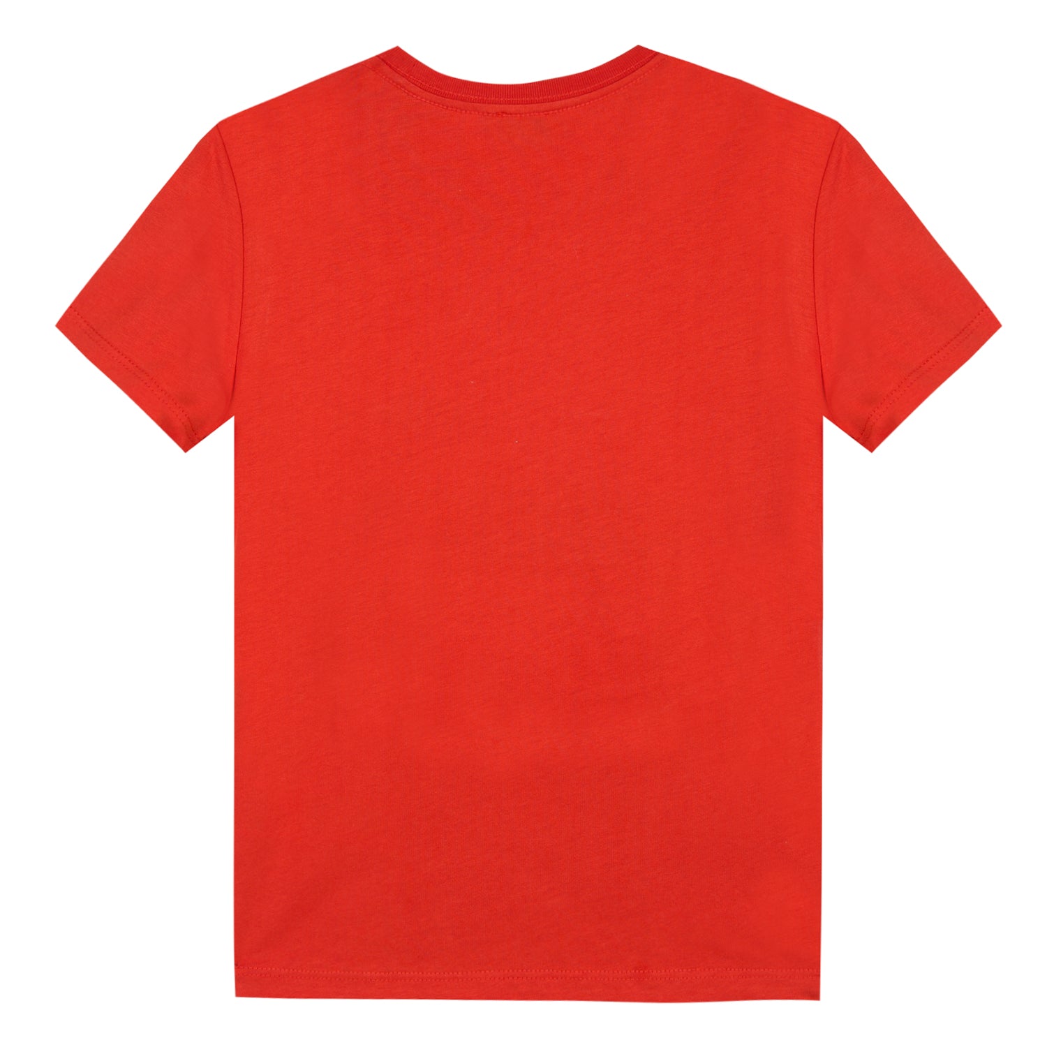 Baby Boys Red Printed Cotton T-shirt