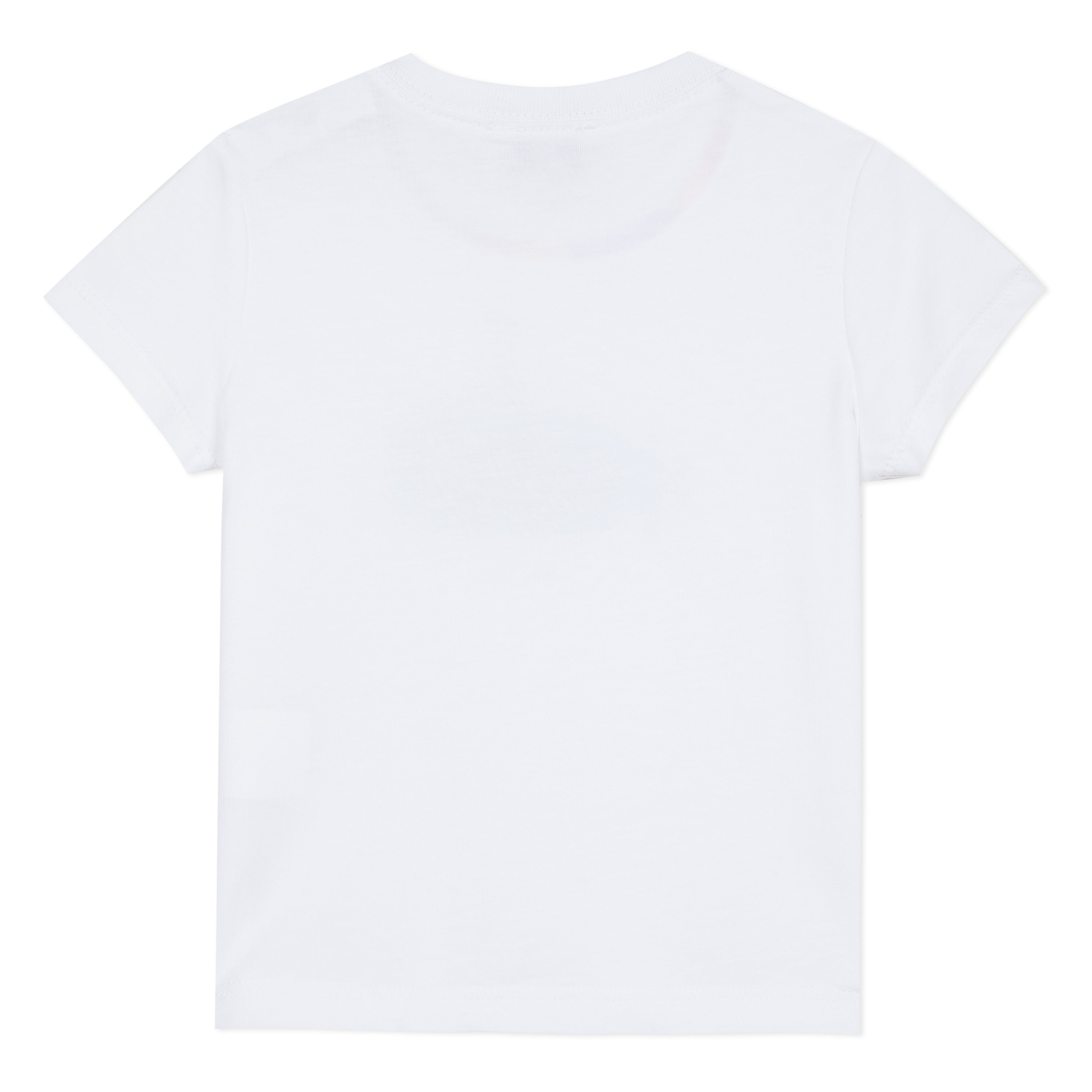 Baby Boys White Cotton T-shirt