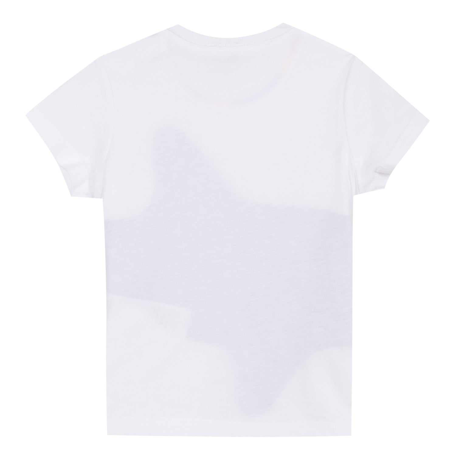 Baby Boys White Cotton T-shirt