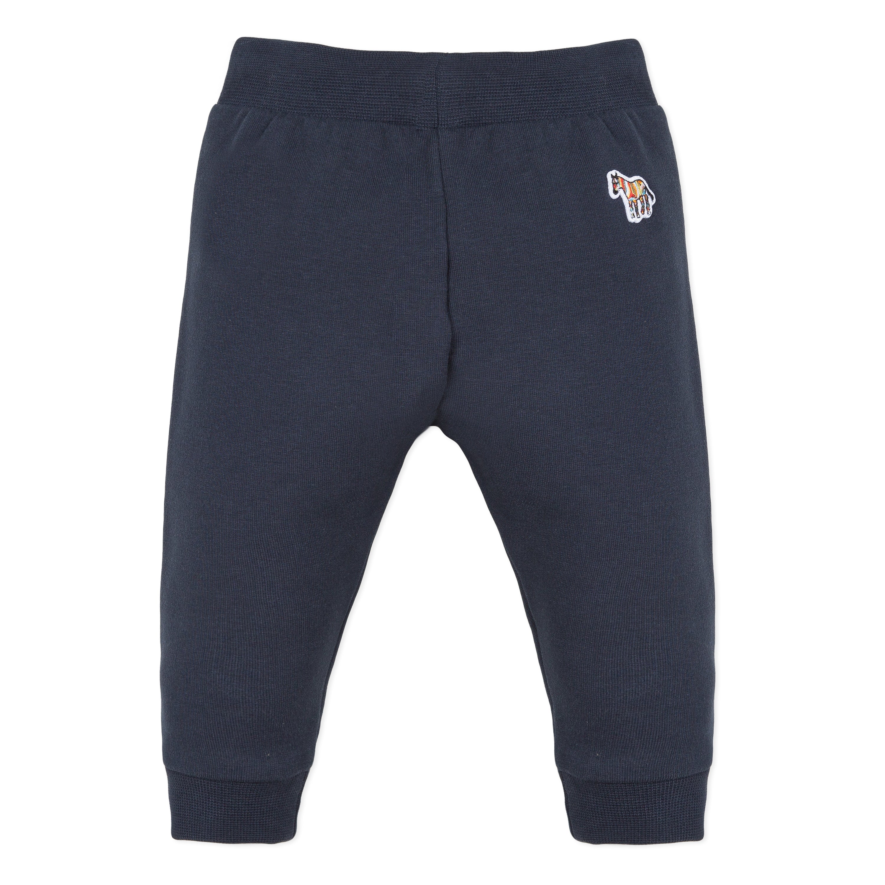 Baby Boys Dark Blue Cotton Trousers