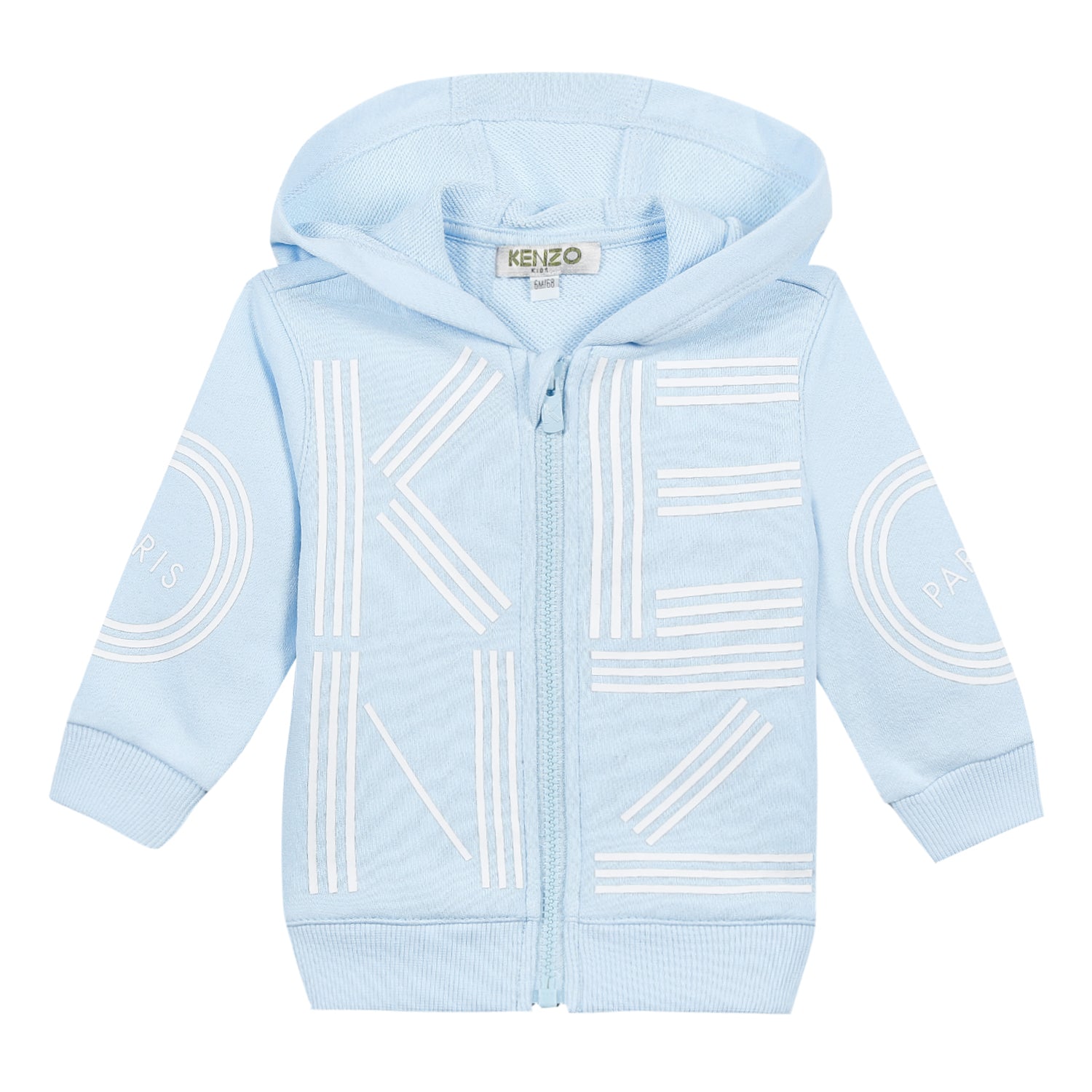 Baby Boys & Girls Light Blue Logo Coat