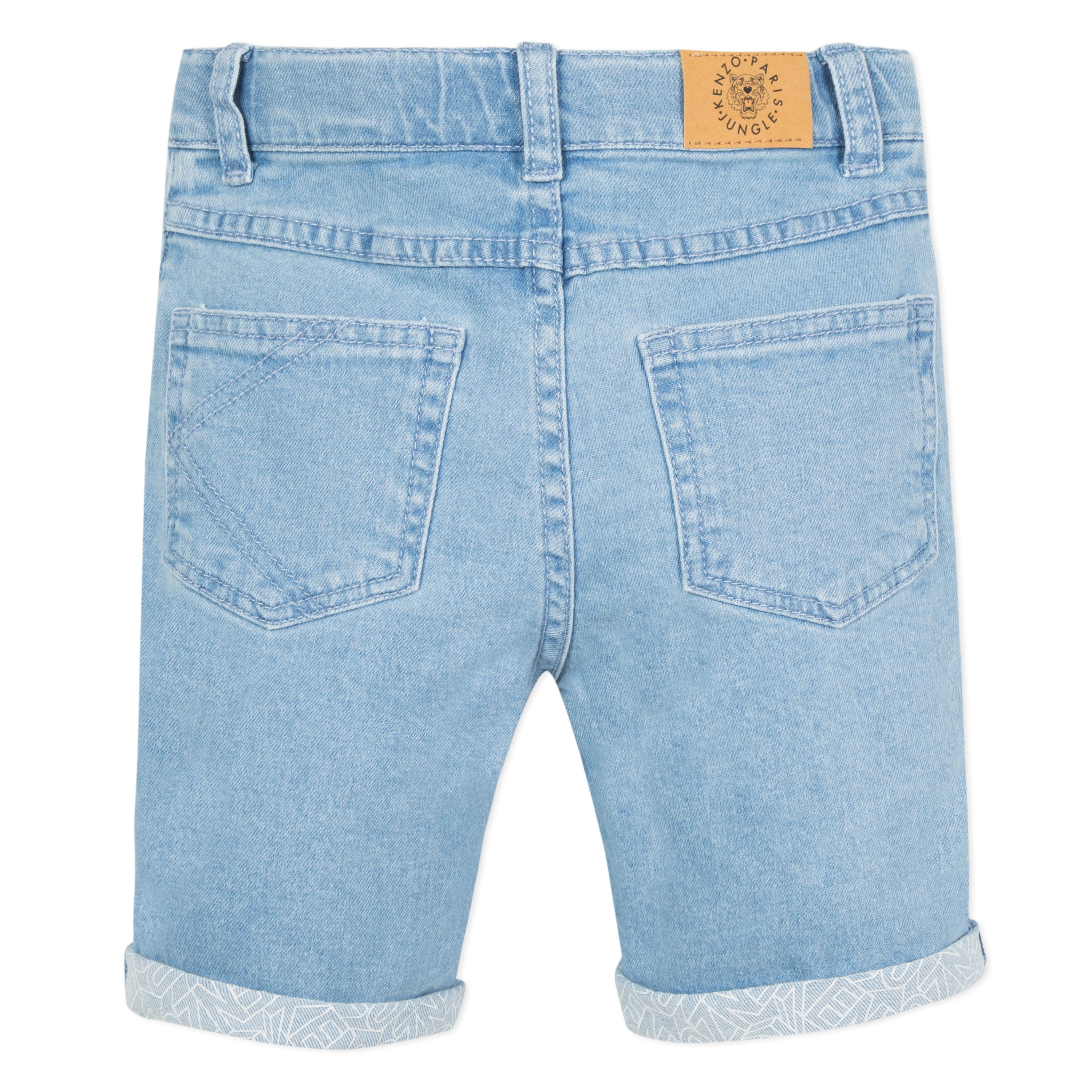 Boys Indigo Cotton Shorts