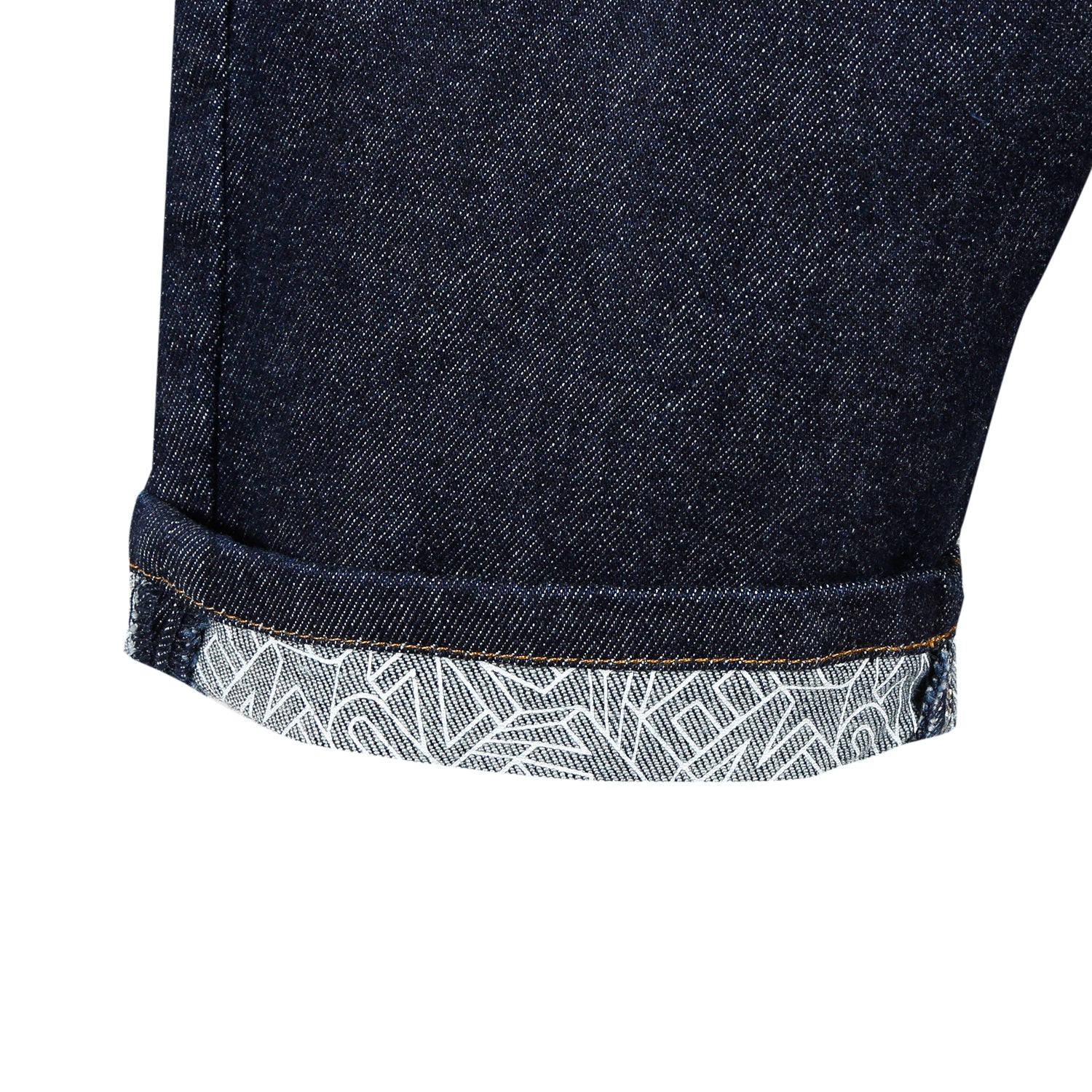 Boys Dark Indigo Cotton Shorts